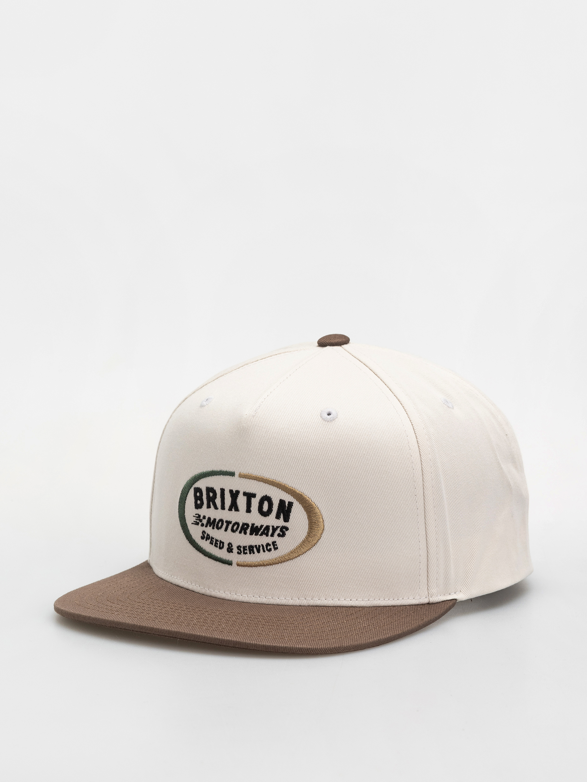 Кепка Brixton Rhett Mp Snpk (off white/pinecone brown)