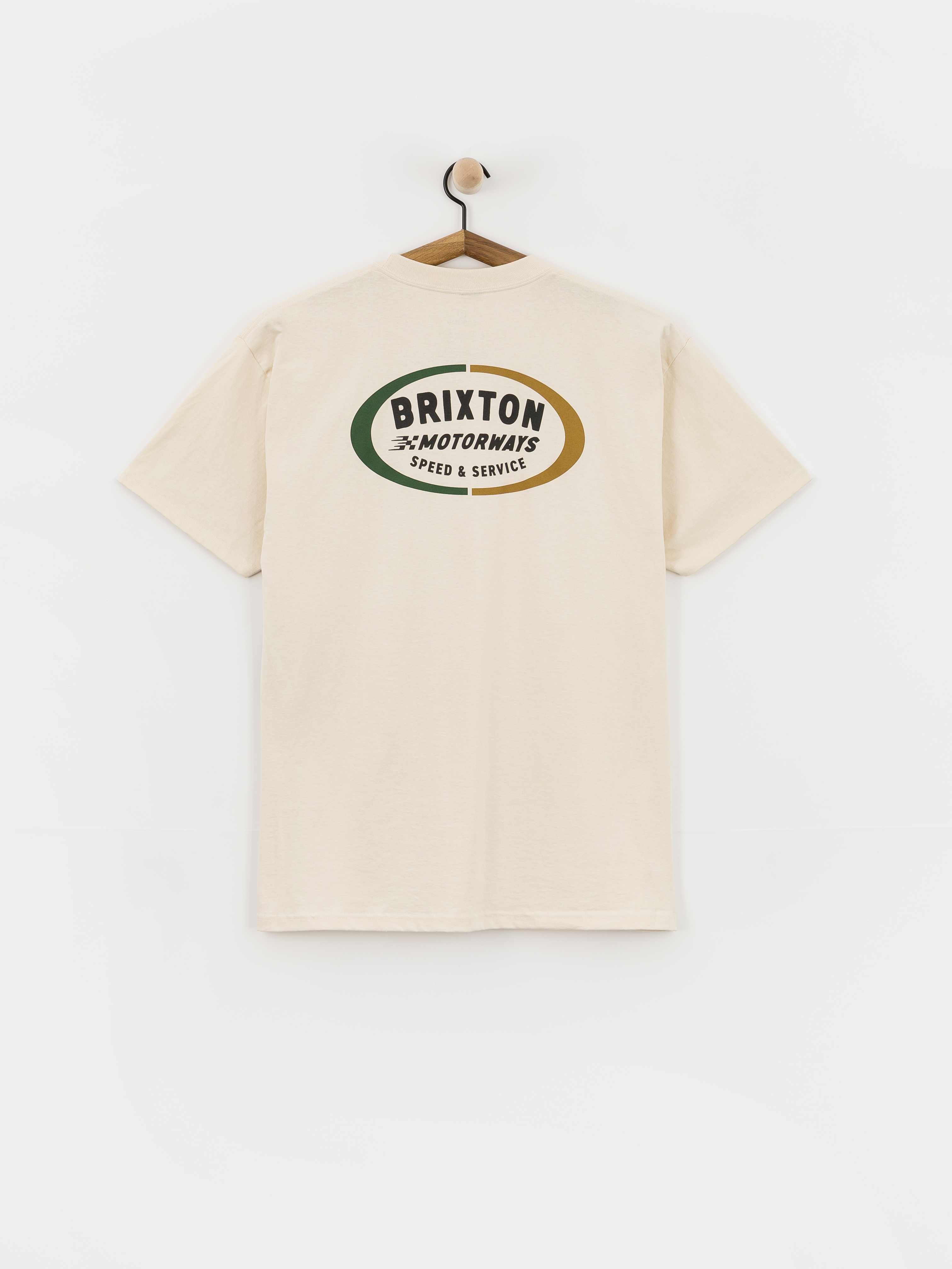 Футболка Brixton Rhett Std (cream)