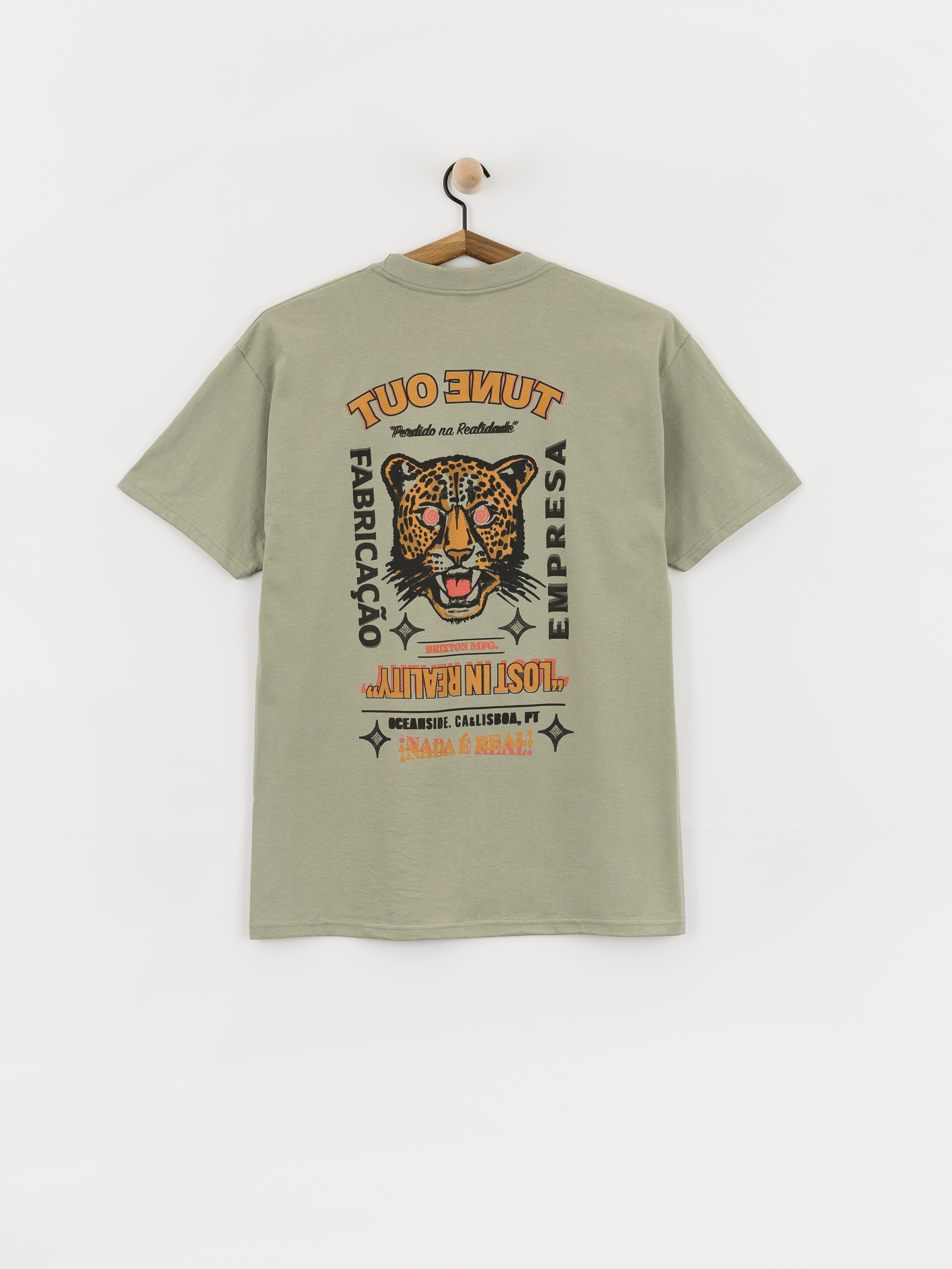 Футболка Brixton Getaway Std (desert green)