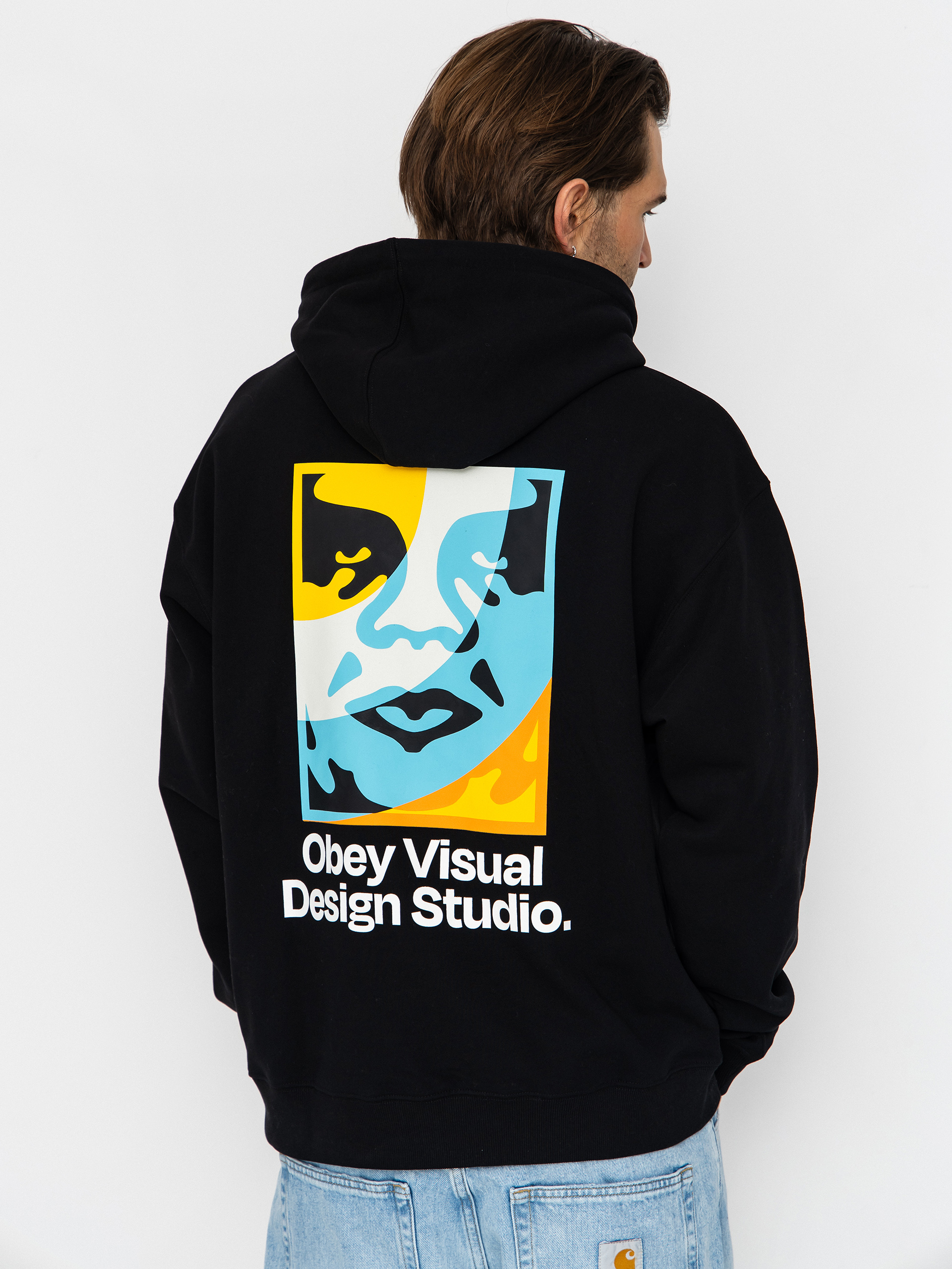 Худі OBEY Visual Design Studio HD (black)