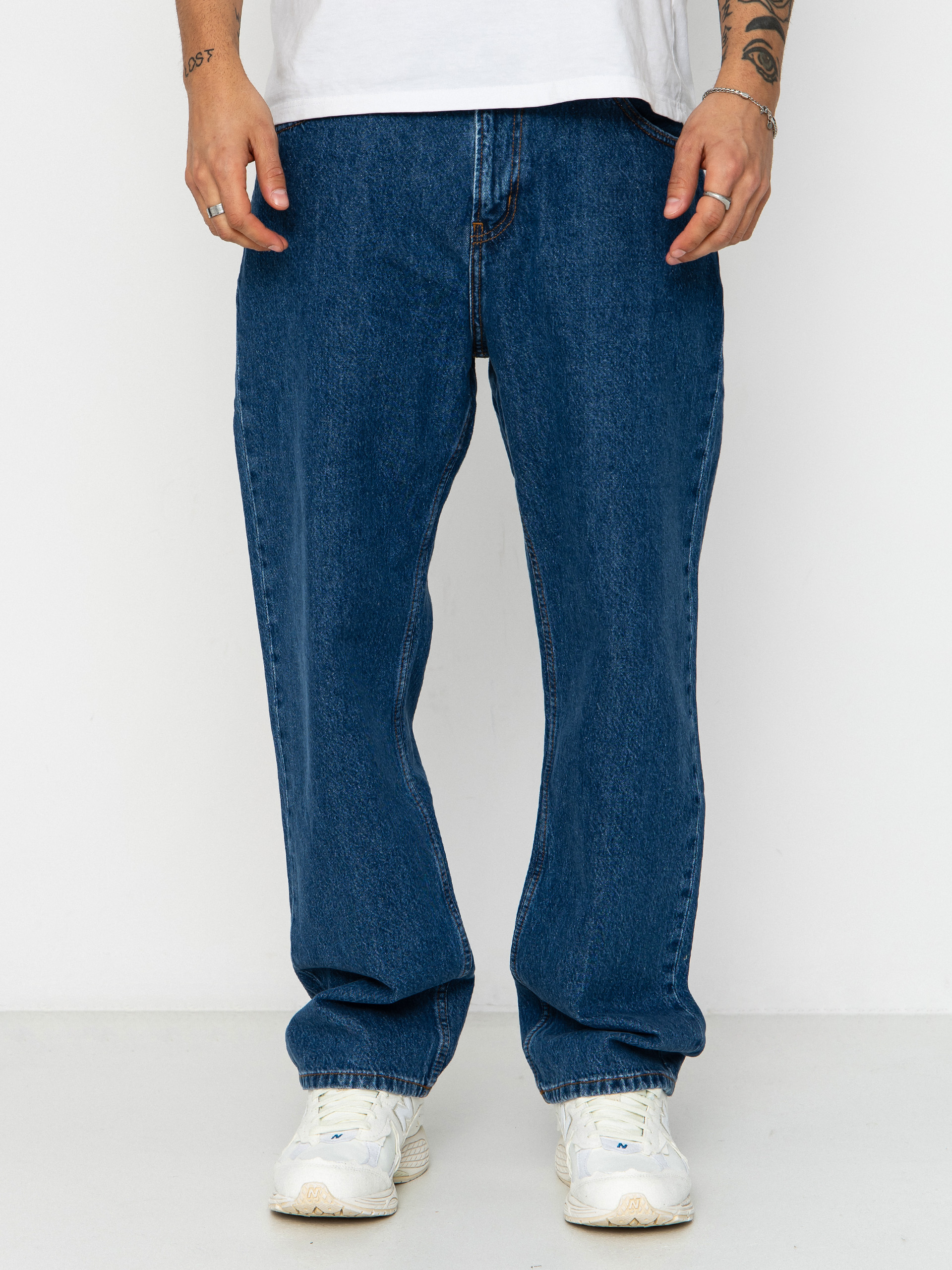 u0428u0442u0430u043du0438 Quiksilver Baggy Denim (stone indigo)