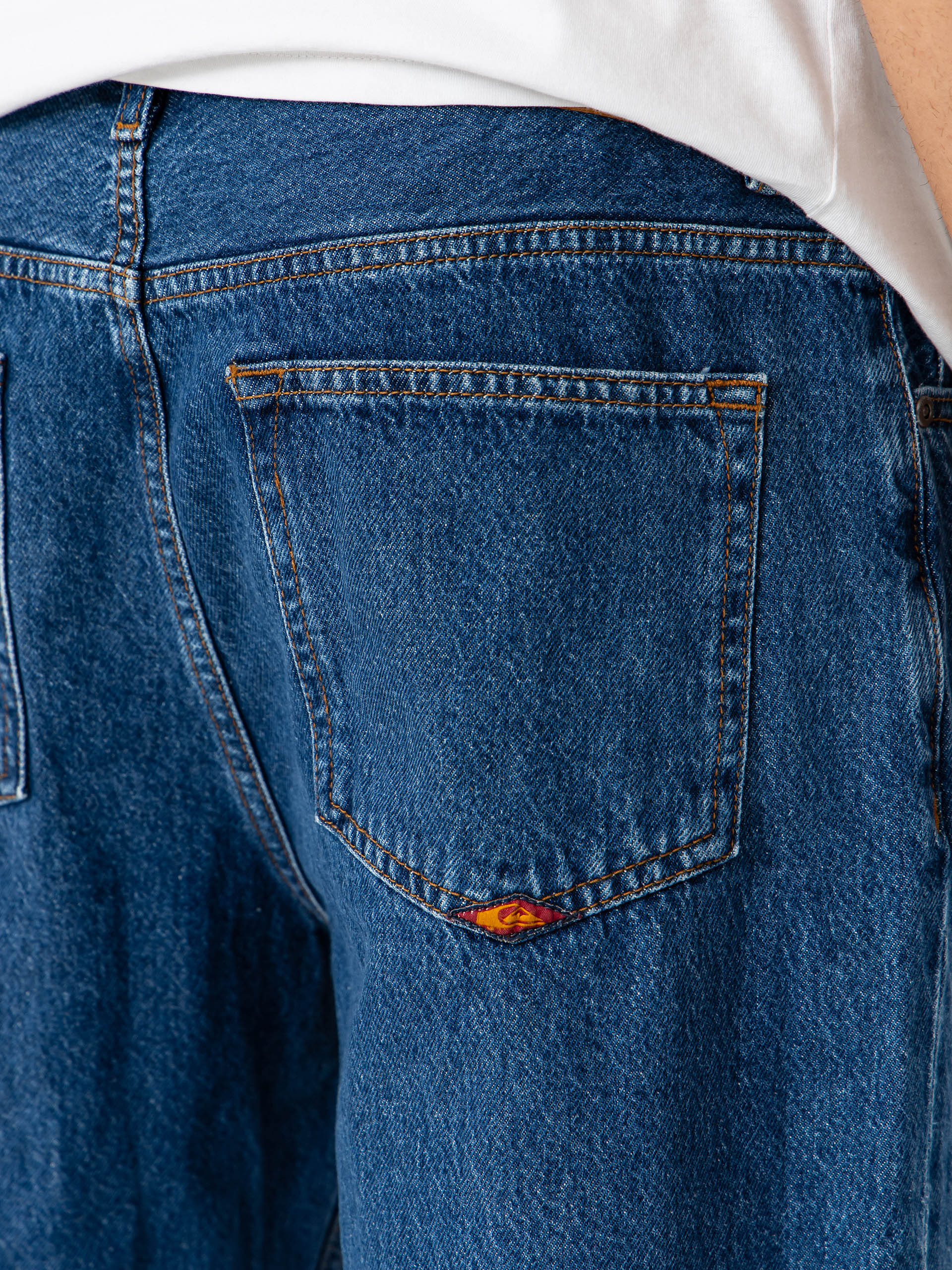 Штани Quiksilver Baggy Denim (stone indigo)