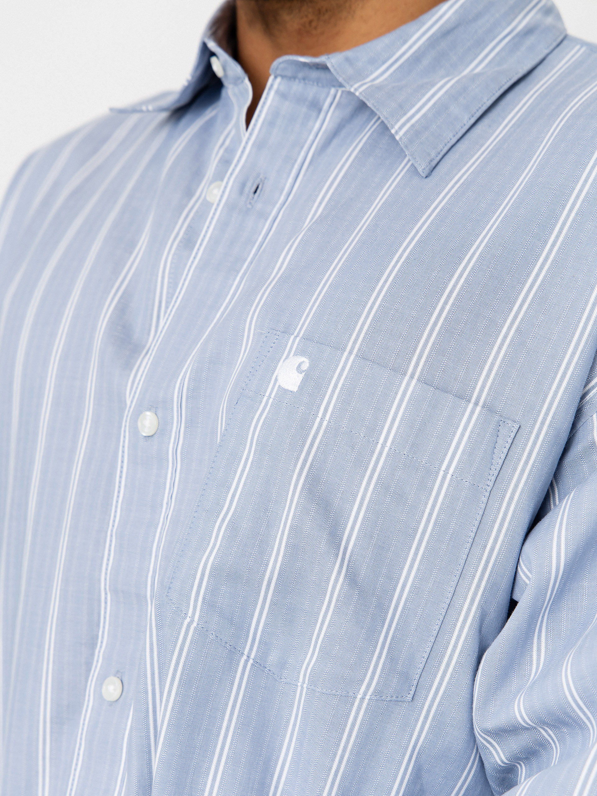 Сорочка Carhartt WIP Beale (beale stripe/gentle blue/white)