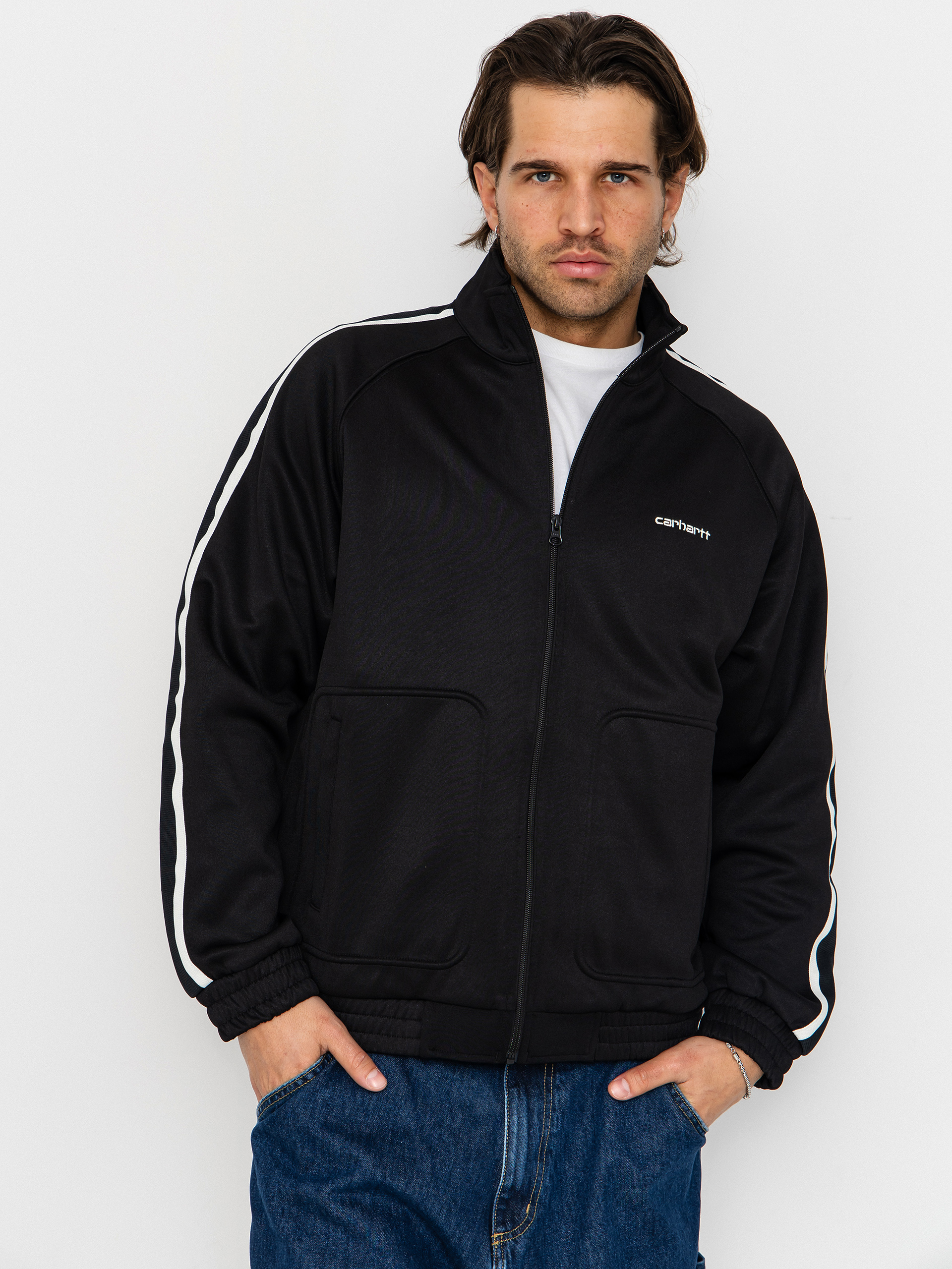 Світшот Carhartt WIP Bolar (black/wax)