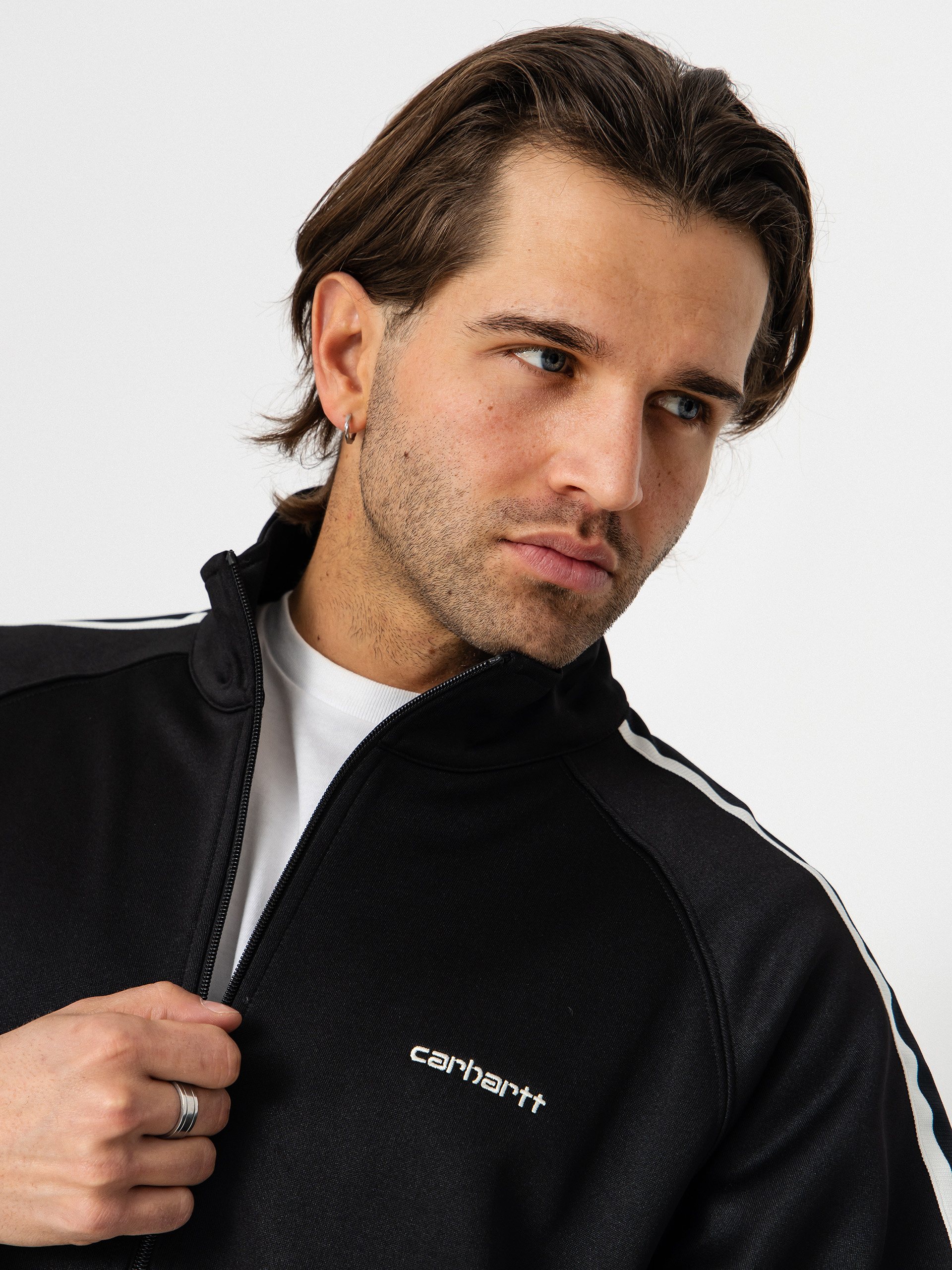 Світшот Carhartt WIP Bolar (black/wax)