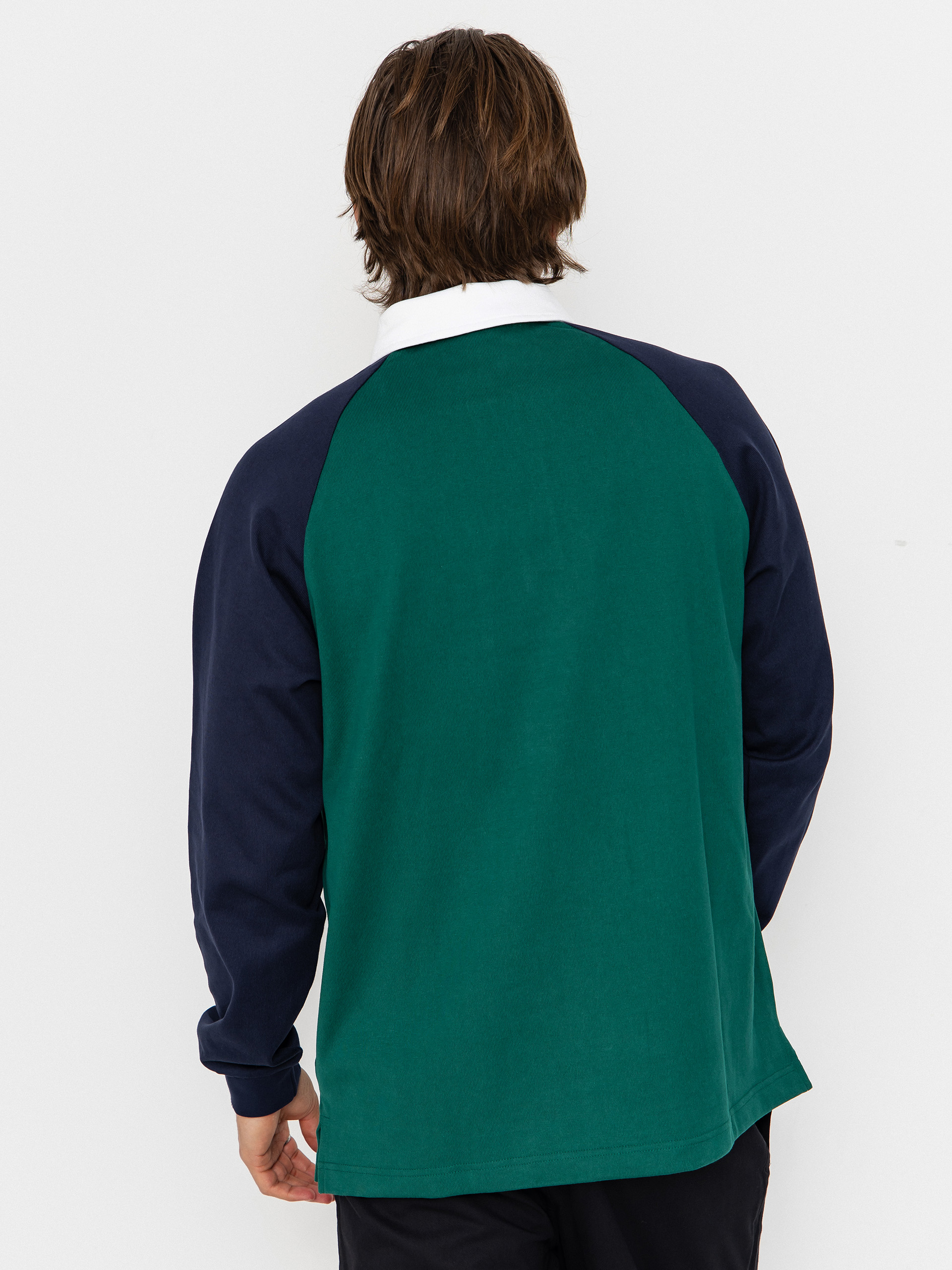 Лонгслів adidas Tyshawn Rugby (cgreen/legink)