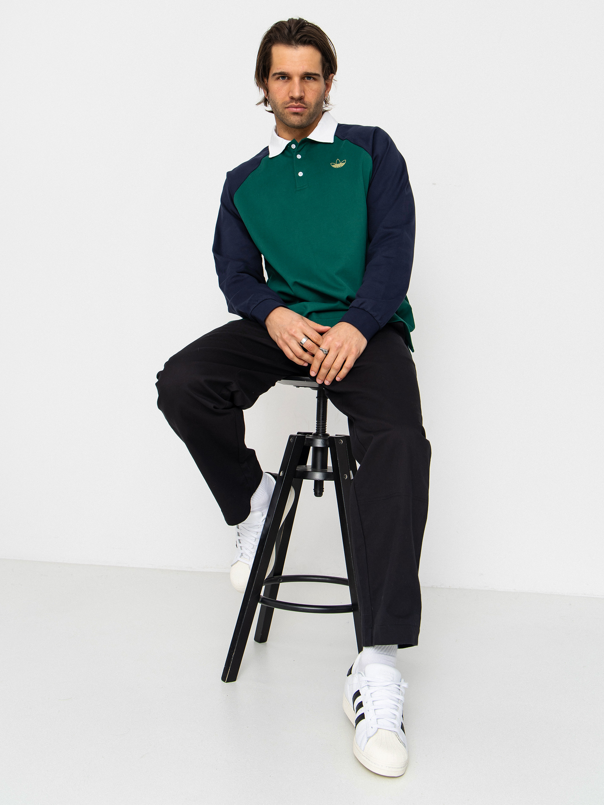 u041bu043eu043du0433u0441u043bu0456u0432 adidas Tyshawn Rugby (cgreen/legink)