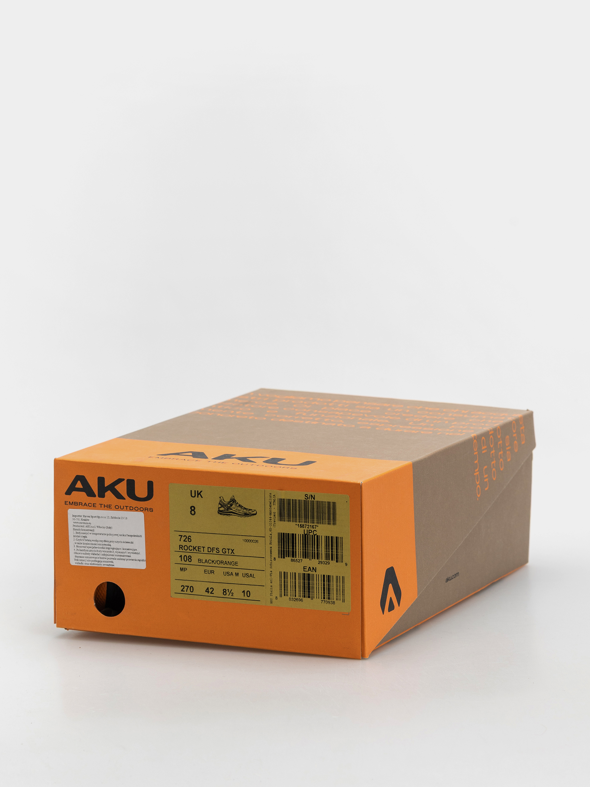 Взуття AKU Rocket DFS GTX (black/orange)