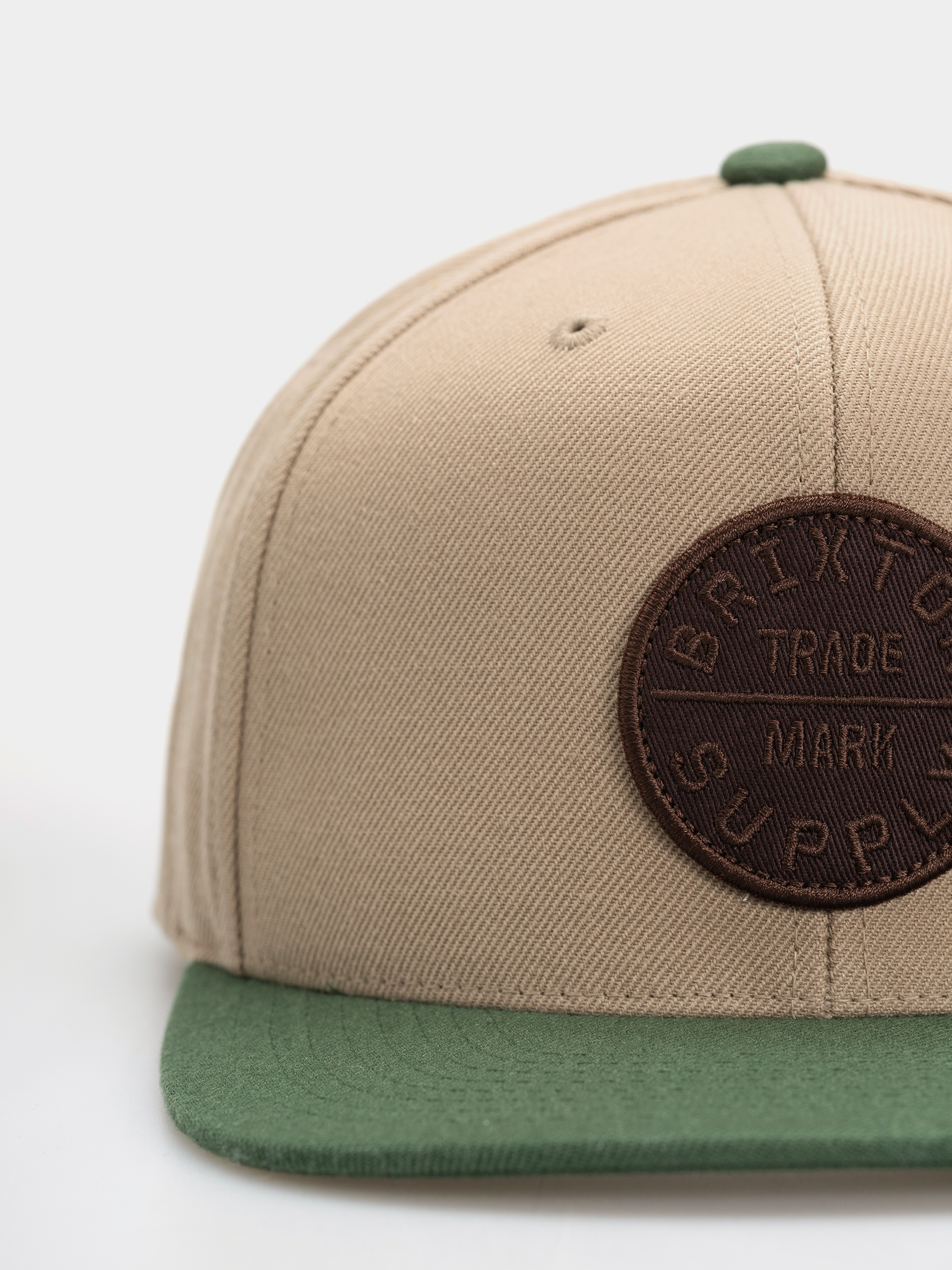 Кепка Brixton Oath Iii Snapback (khaki/primal green)