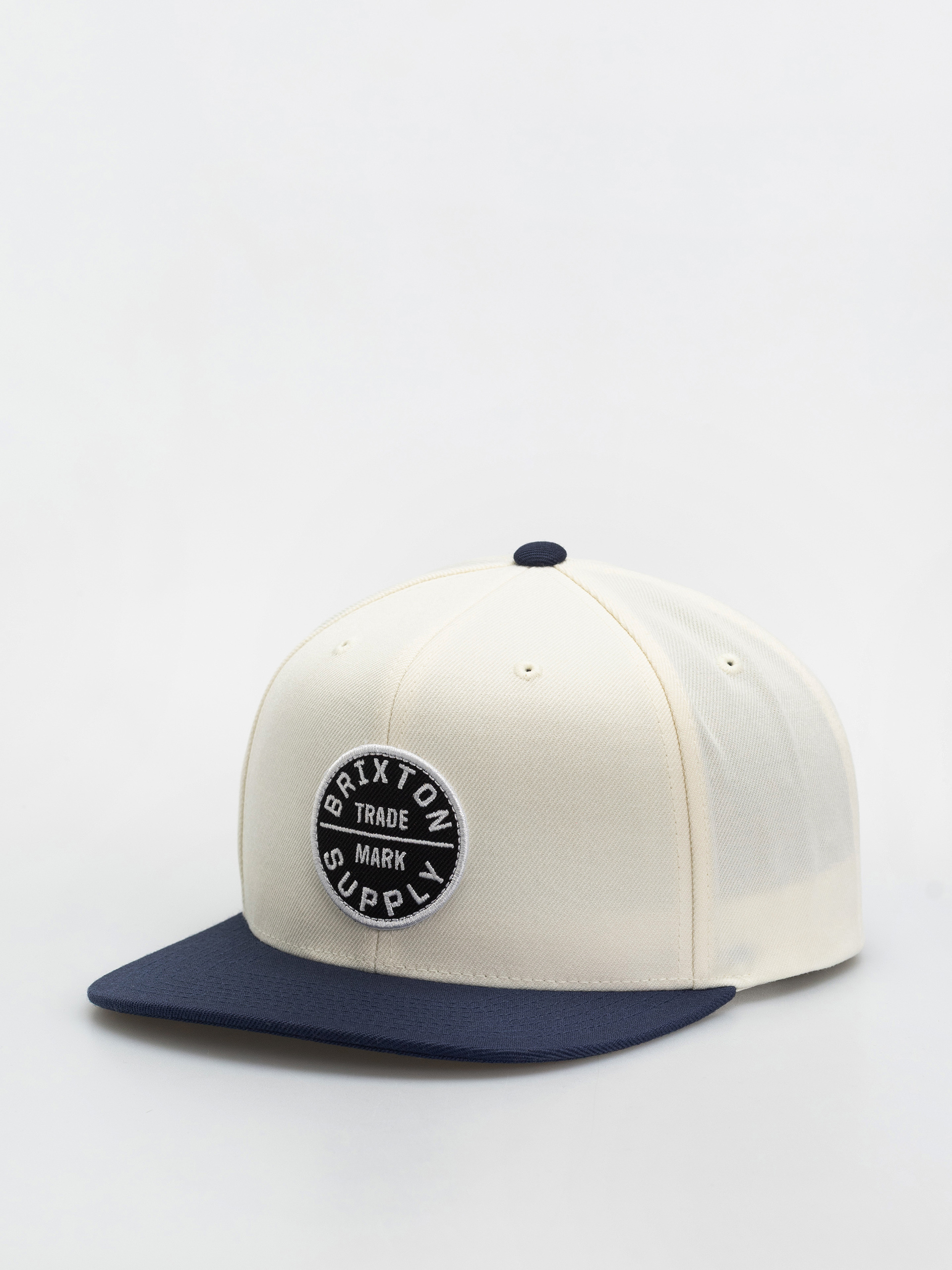 Кепка Brixton Oath Iii Snapback (off white/midnight blue)