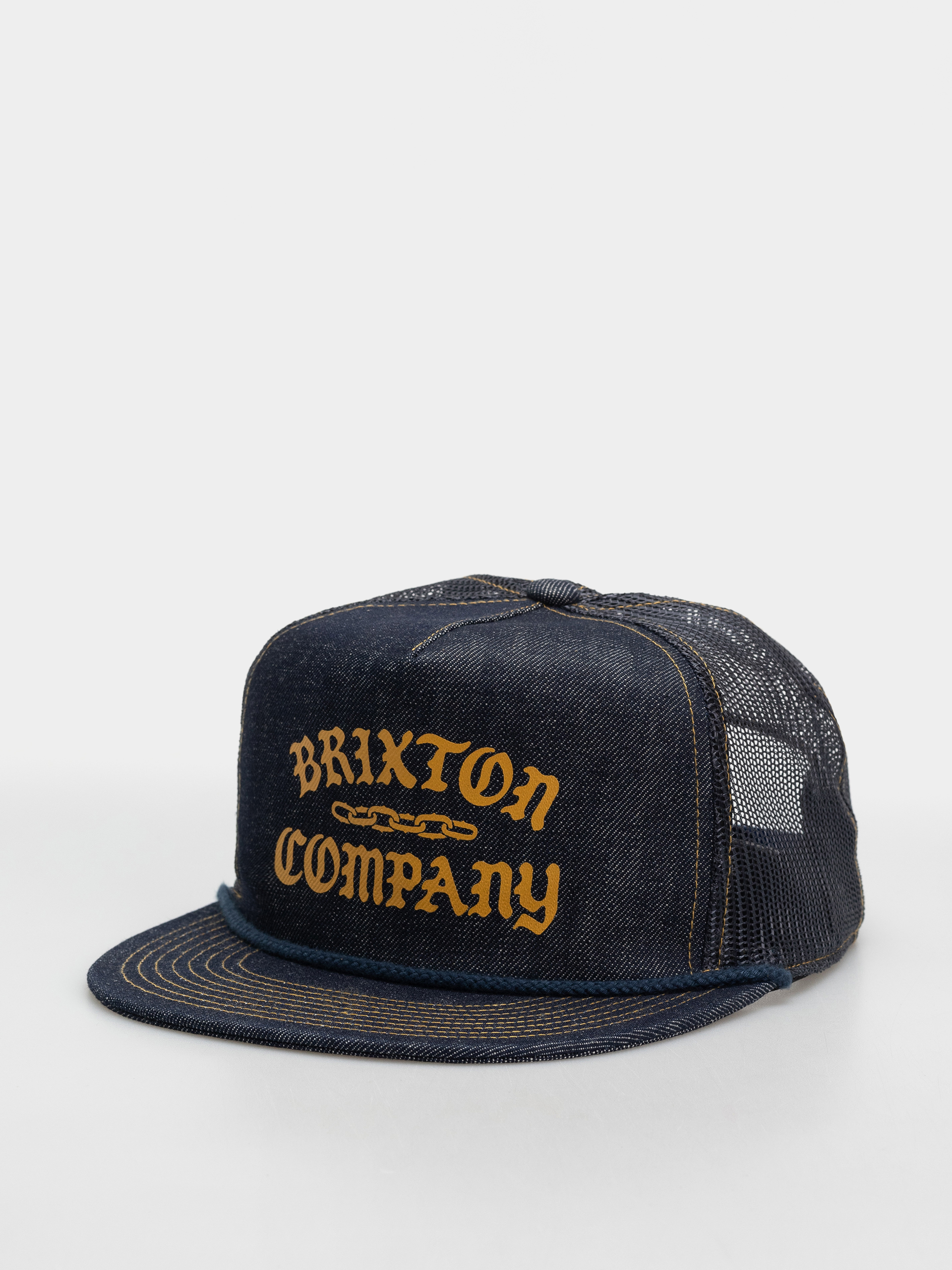 Кепка Brixton Chains Np Hp Trucker (dark denim/navy)