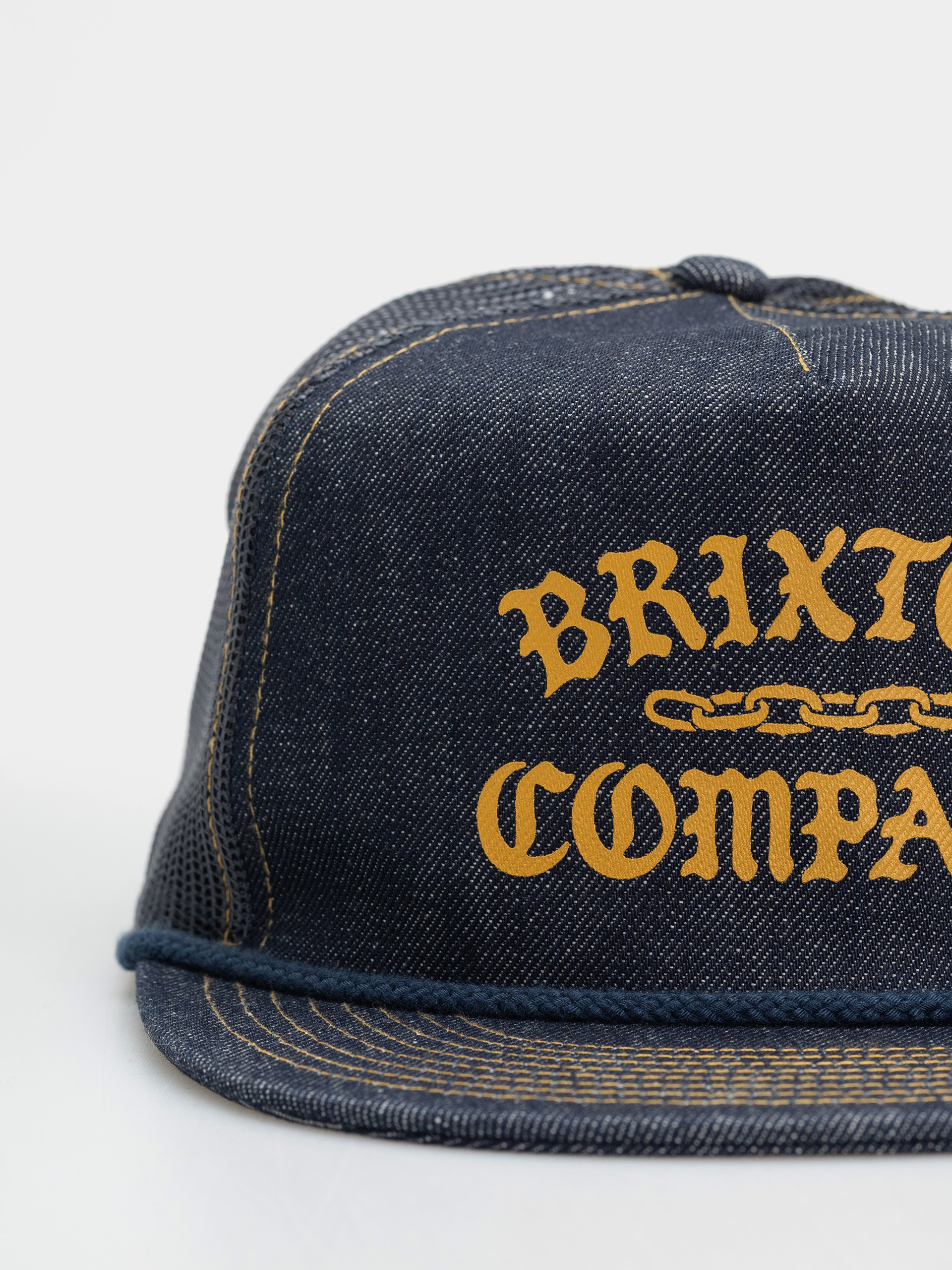 Кепка Brixton Chains Np Hp Trucker (dark denim/navy)