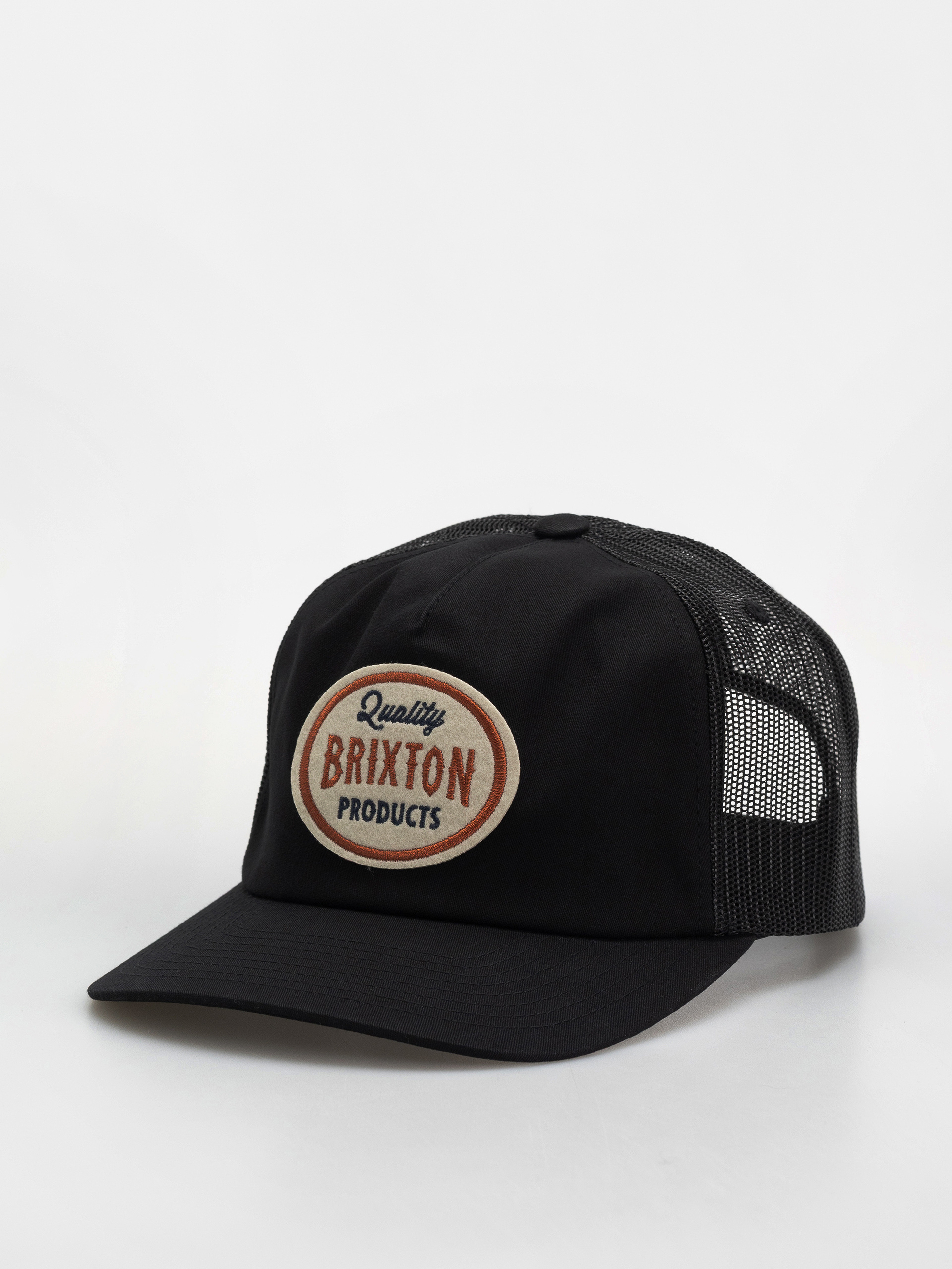 Кепка Brixton Henry Mp Trucker (black/black)