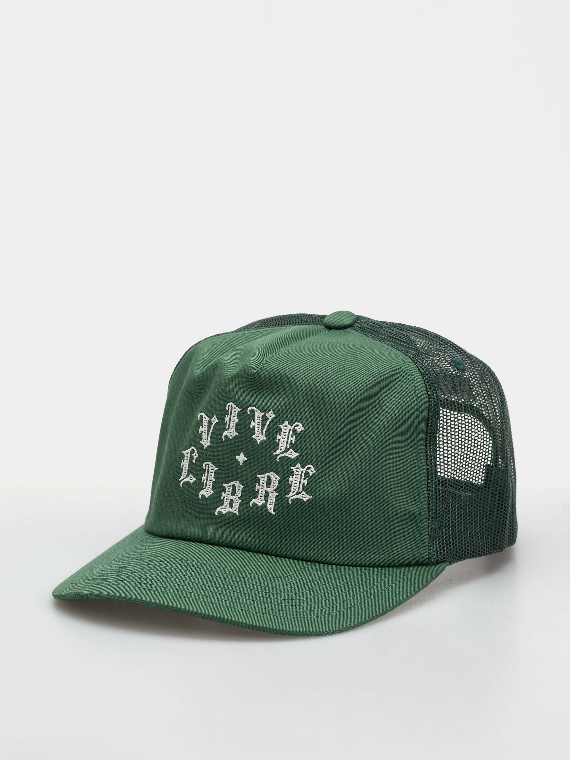 Кепка Brixton Vive Libre Mp Trucker (primal green/primal green)