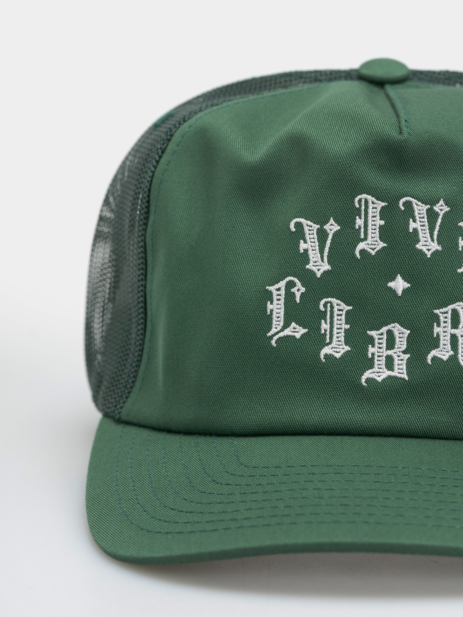 Кепка Brixton Vive Libre Mp Trucker (primal green/primal green)