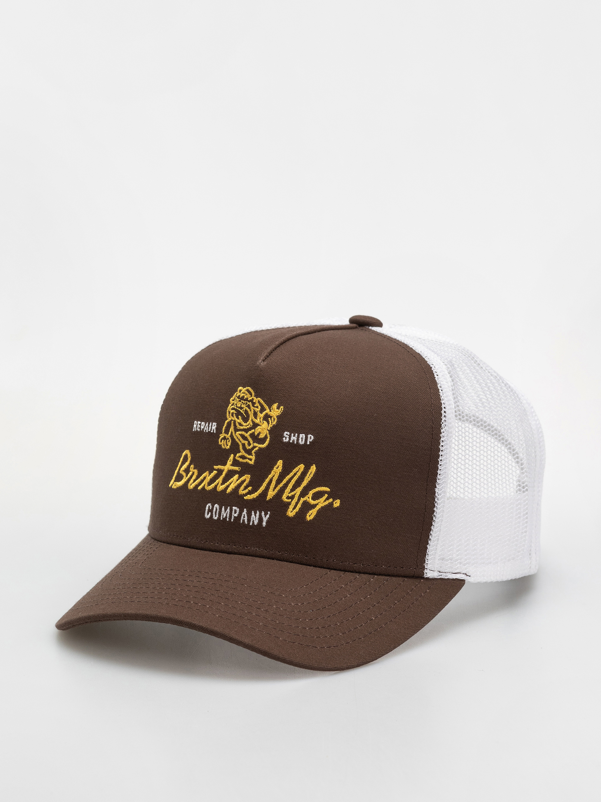 u041au0435u043fu043au0430 Brixton Tolman C Np Mp Trucker (pinecone brown/white)
