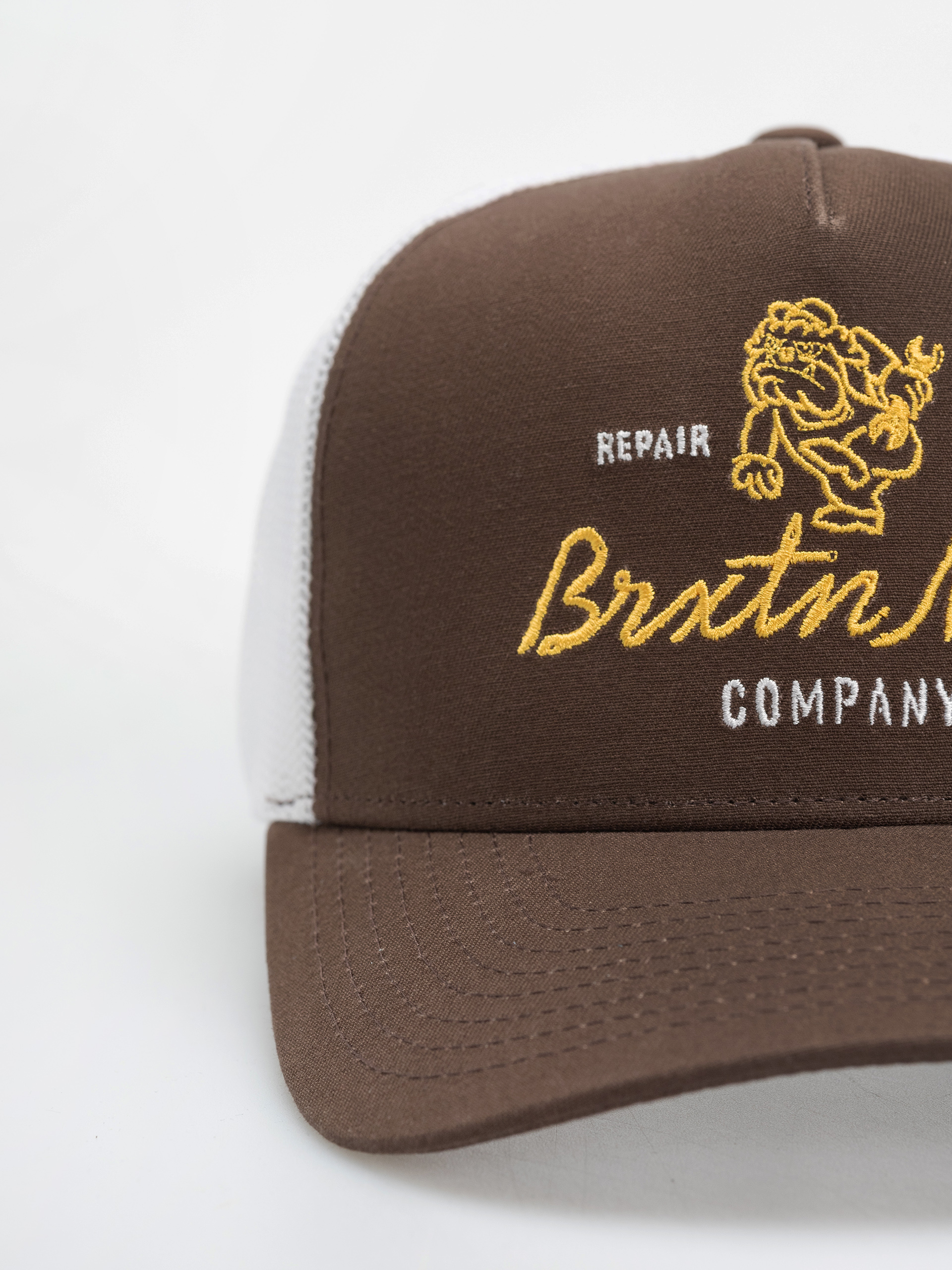 Кепка Brixton Tolman C Np Mp Trucker (pinecone brown/white)