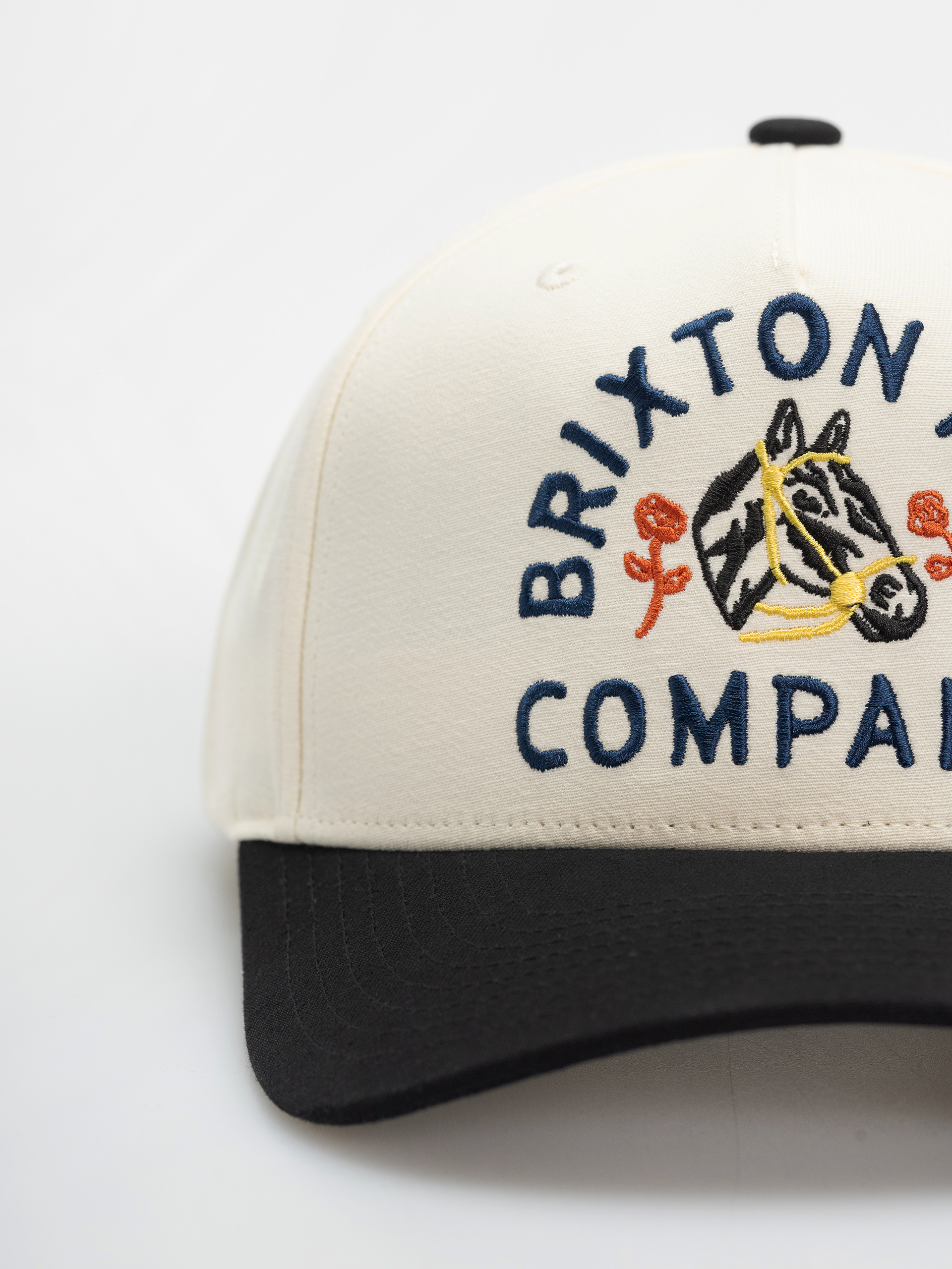 Кепка Brixton Trophy Horse C Np Mp Snpbk Wmn (black/off white)