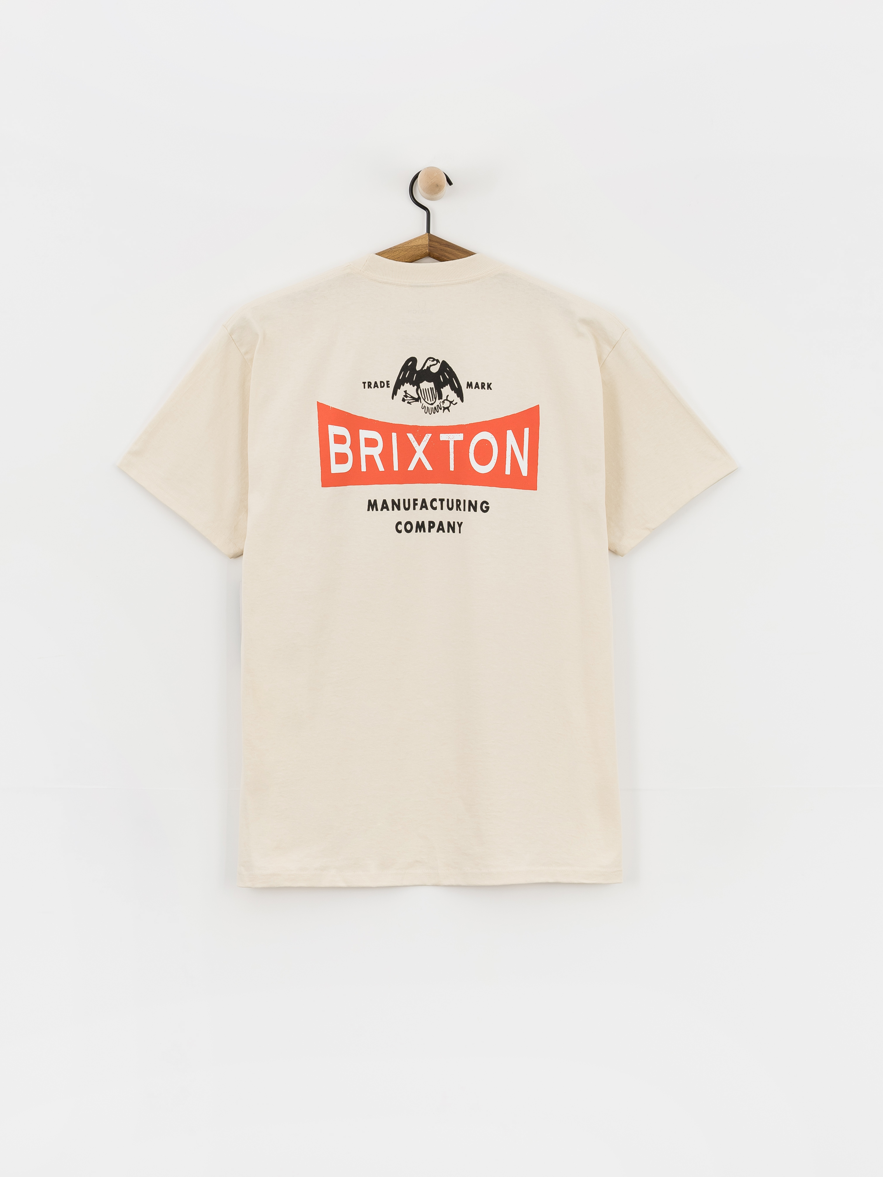 Футболка Brixton Pinnacle Std (cream)