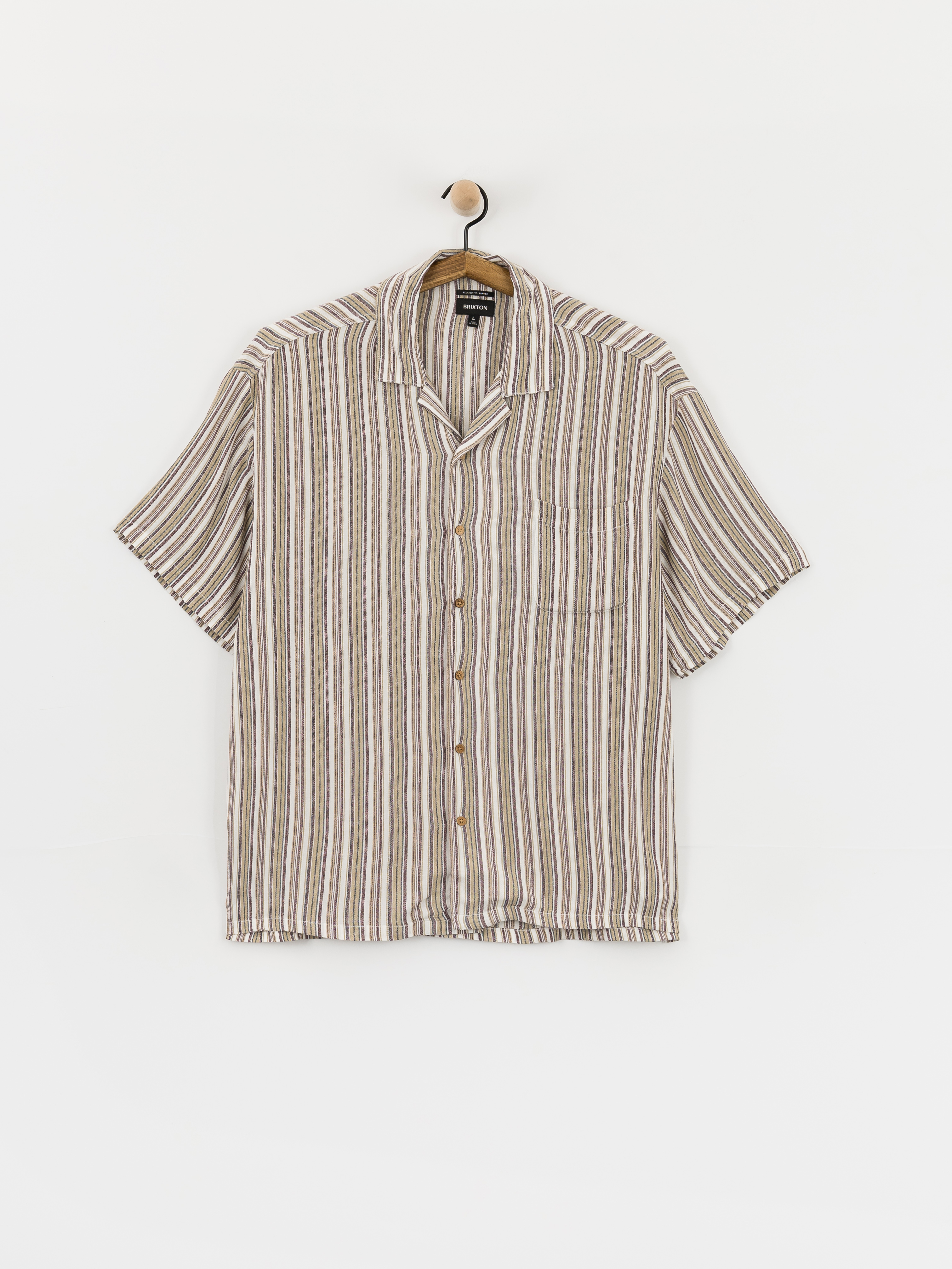 Сорочка Brixton Bunker Twisted Stripe