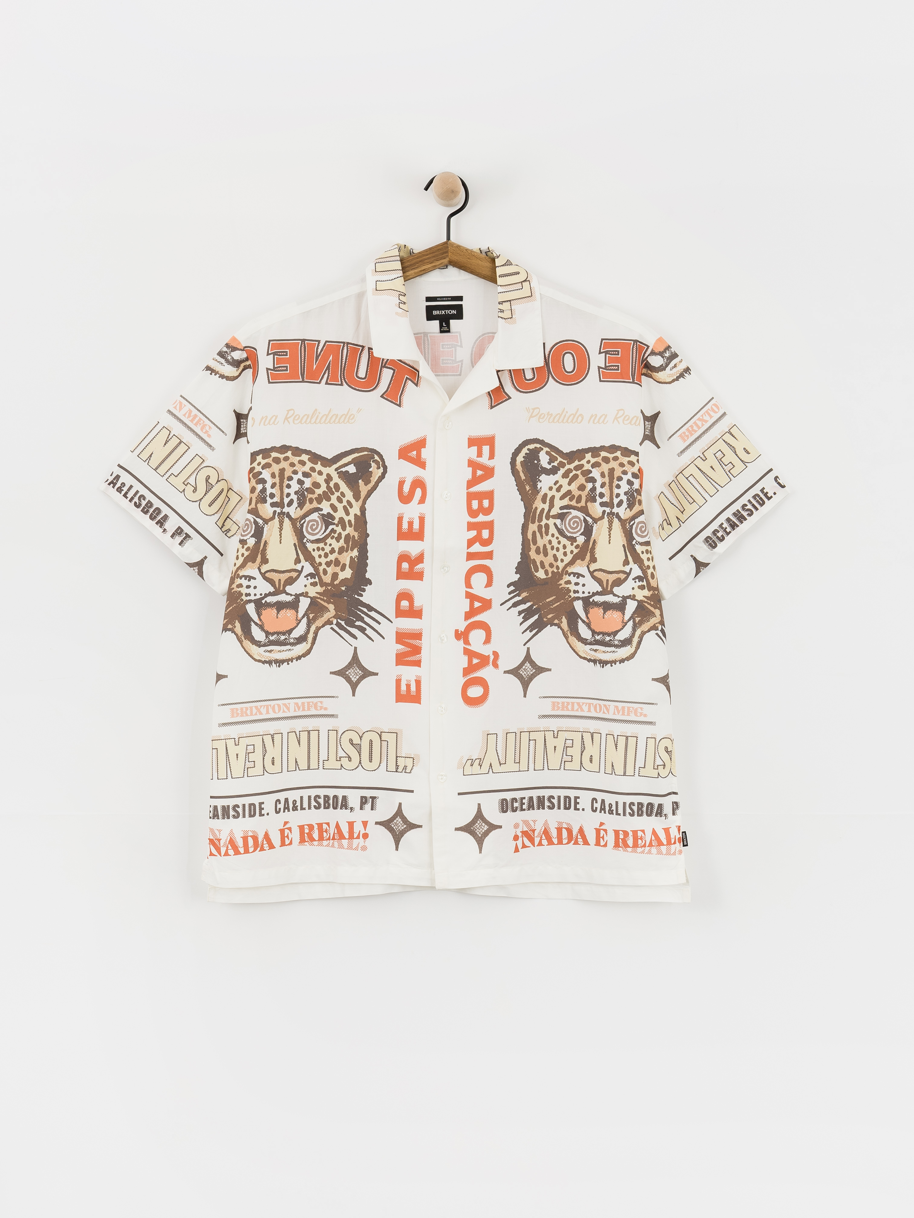 Сорочка Brixton Getaway (lost in reality print)