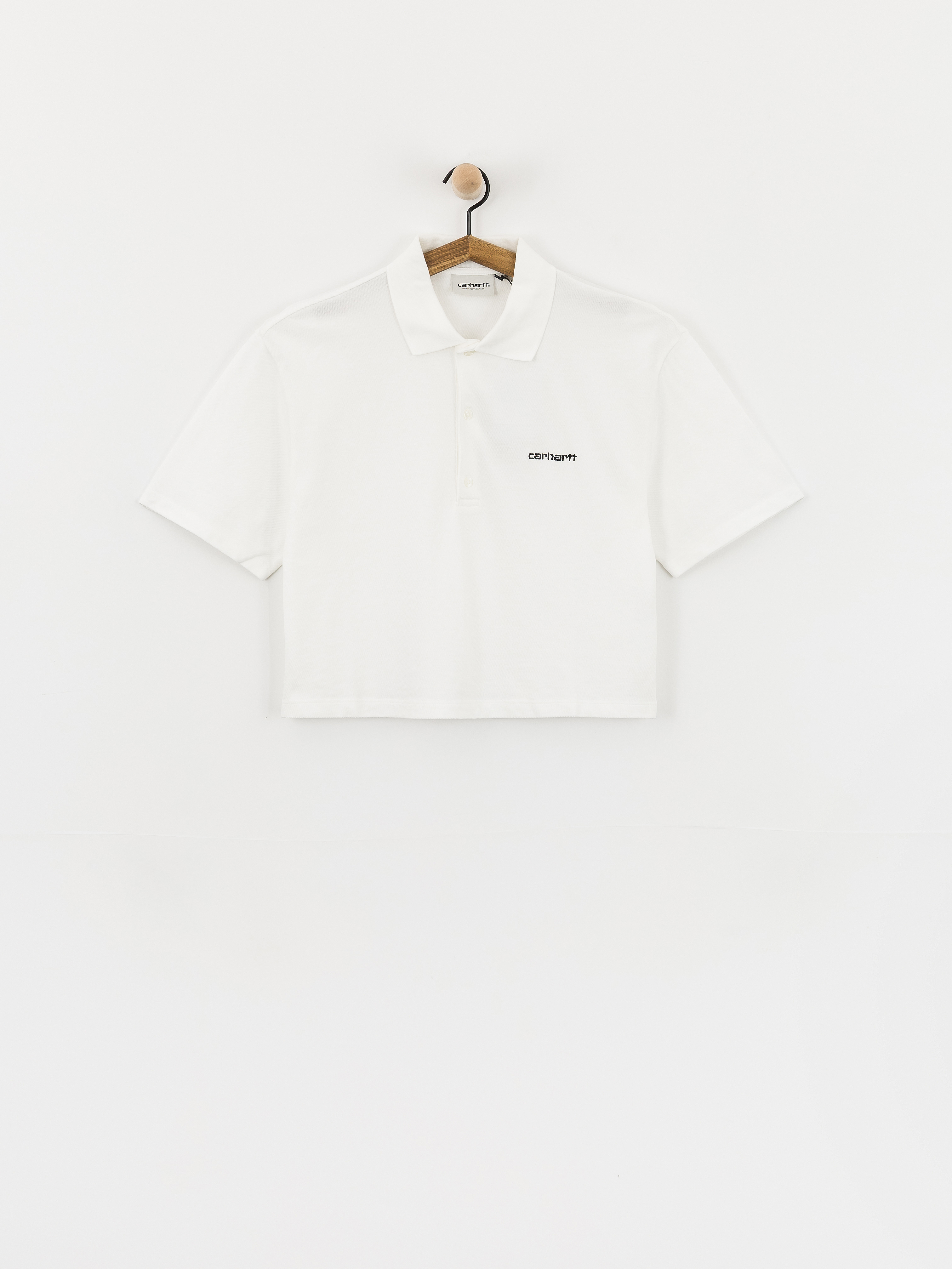 u0424u0443u0442u0431u043eu043bu043au0430 Carhartt WIP Script Polo Wmn (white/black)
