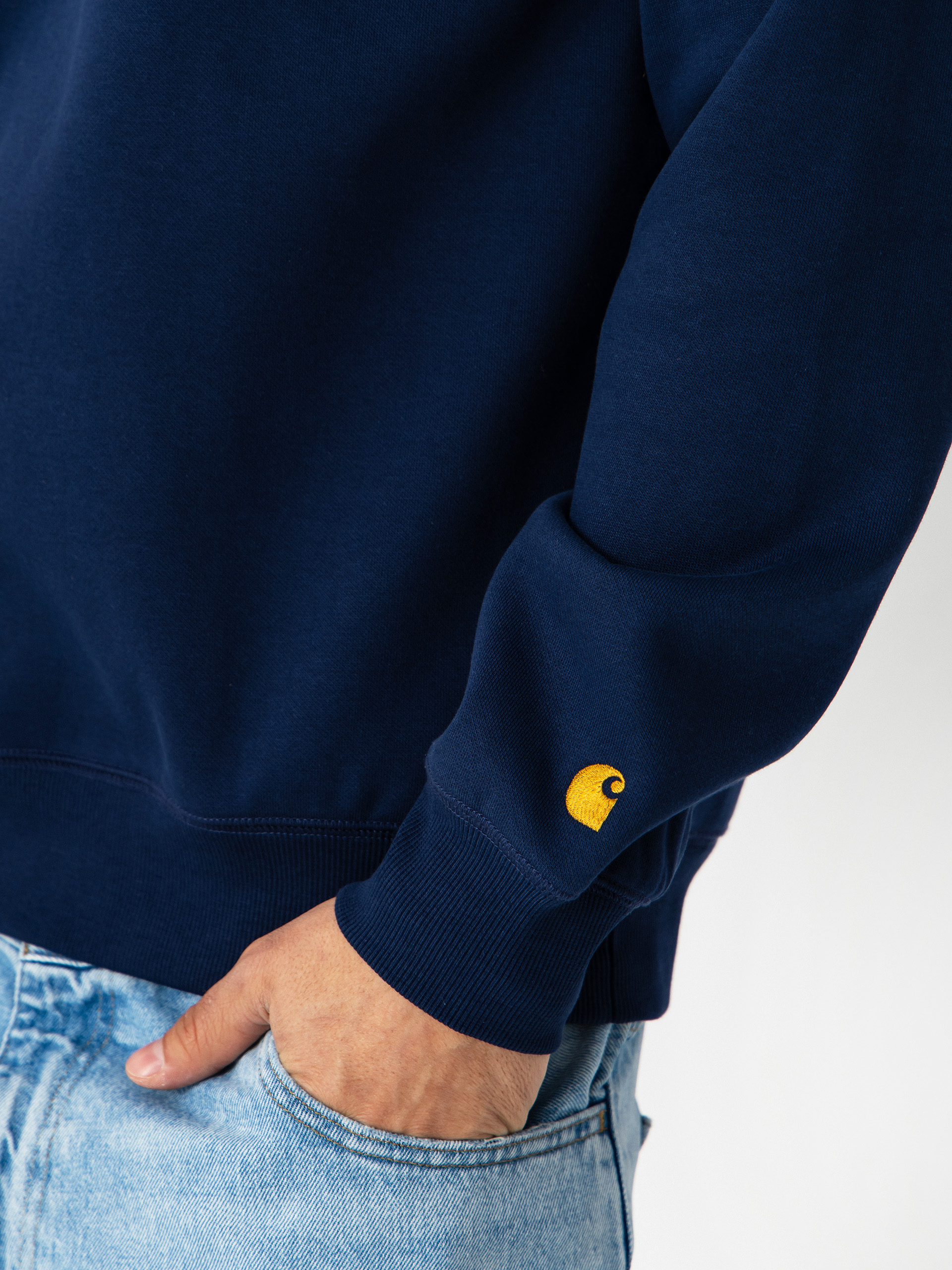 Світшот Carhartt WIP Chase (jupiter/gold)