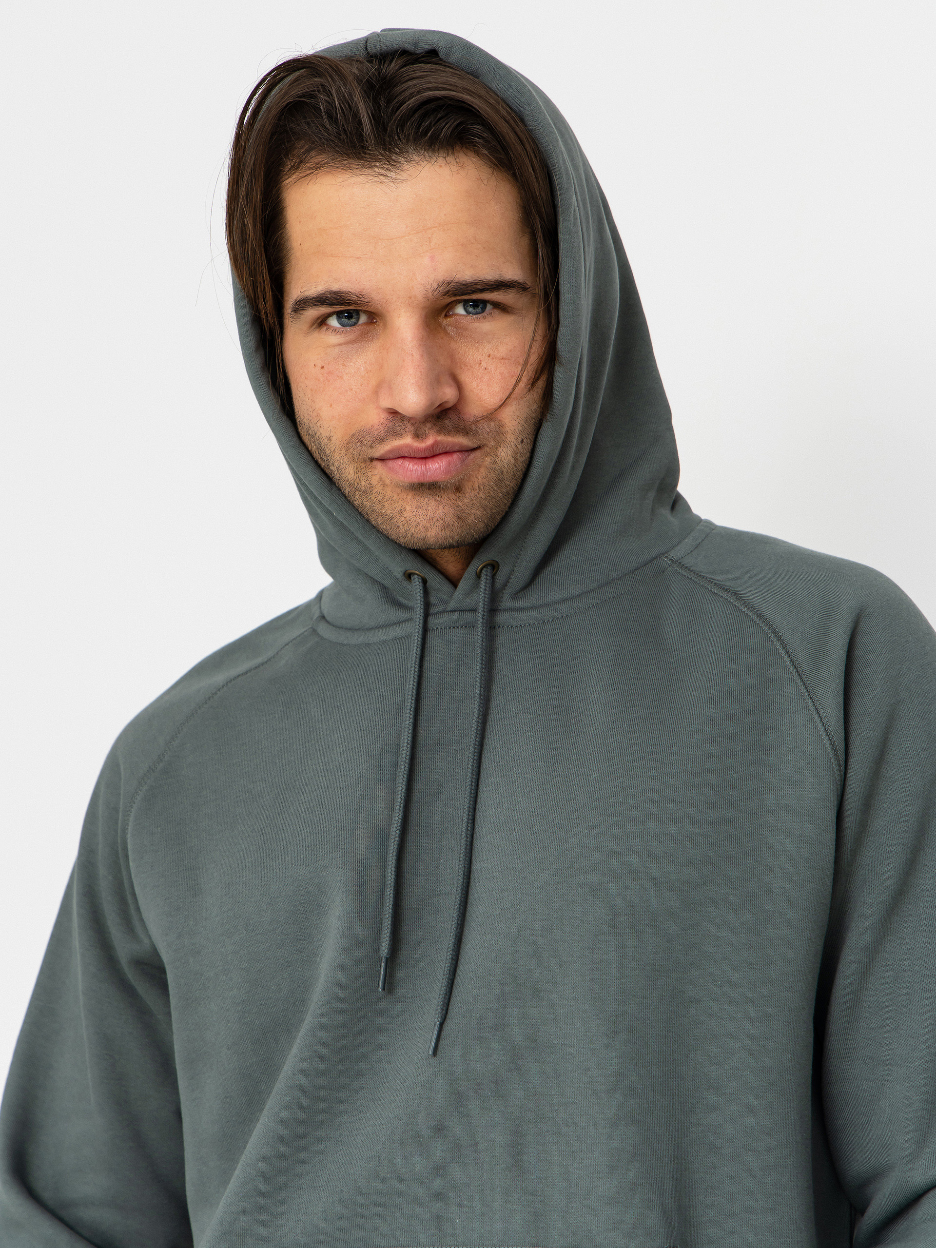 Худі Carhartt WIP Chase HD (velvet green/gold)