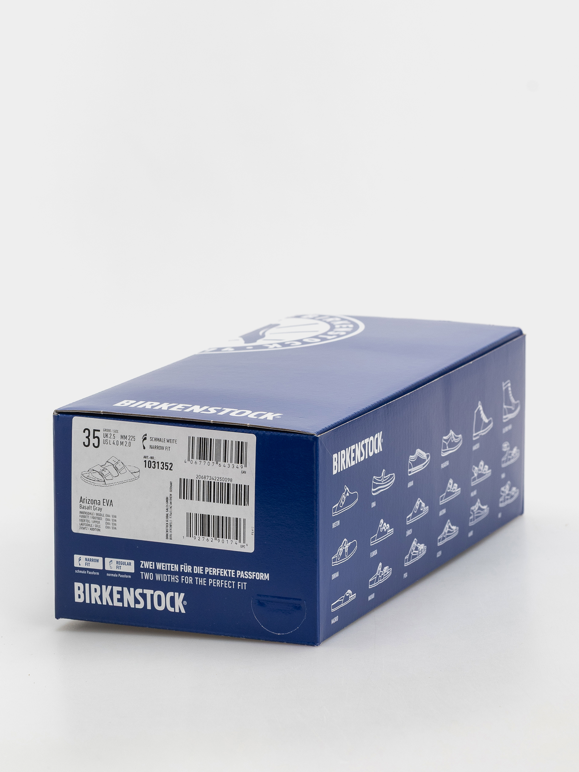 Шльопанці Birkenstock Arizona Essentials EVA Narrow (basalt gray)