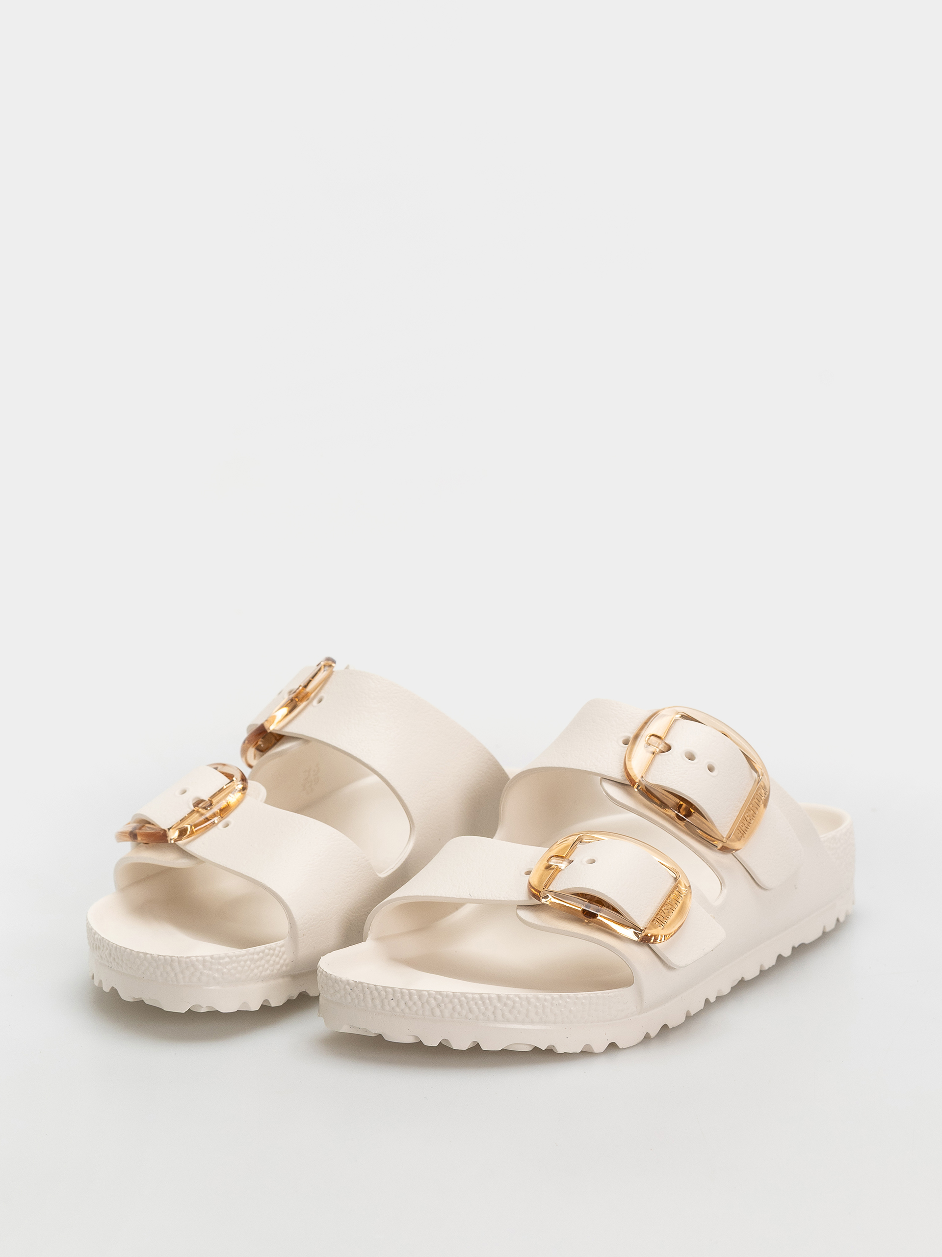 Шльопанці Birkenstock Arizona Big Buckle EVA Narrow Wmn (eggshell)