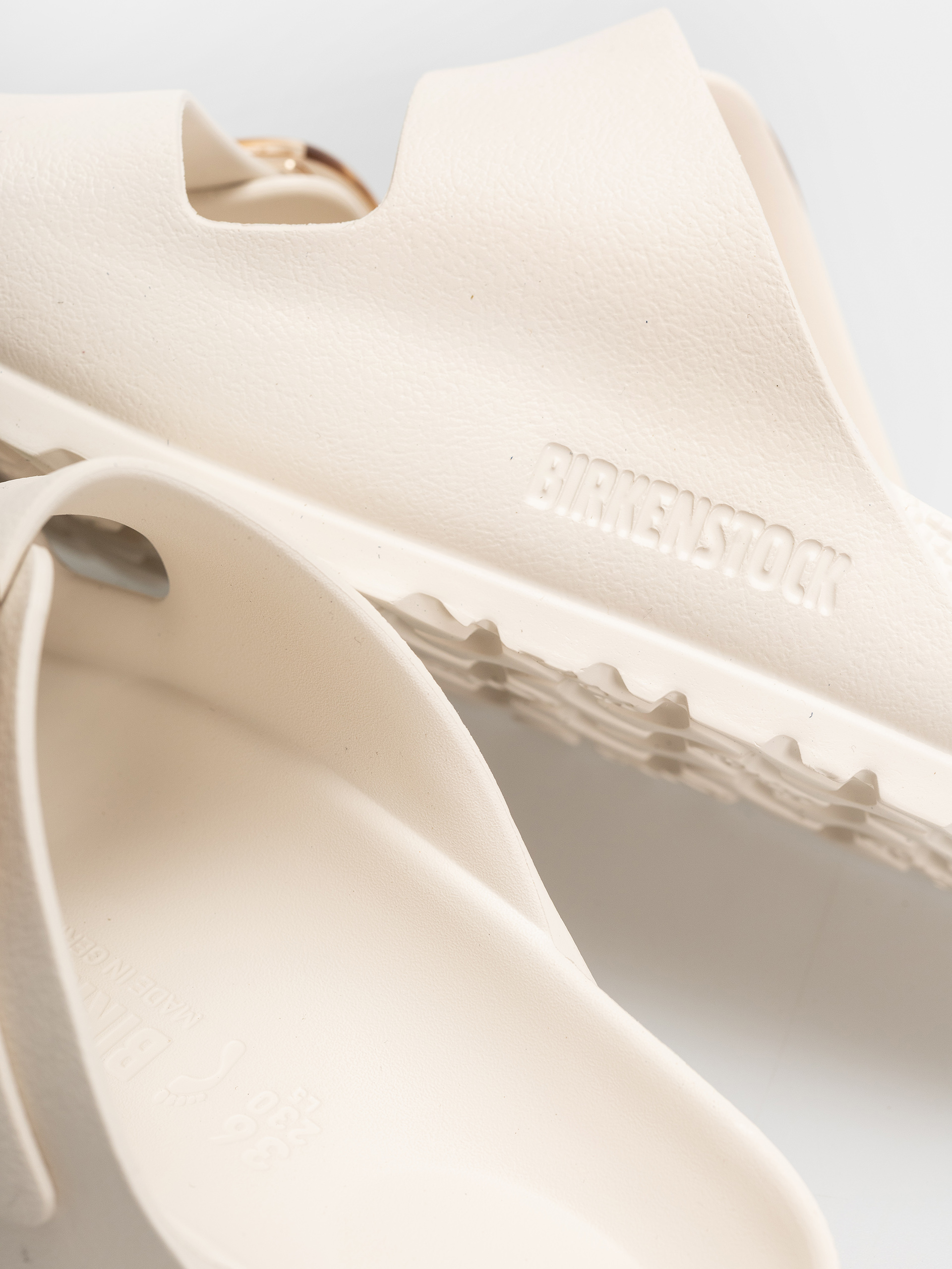 Шльопанці Birkenstock Arizona Big Buckle EVA Narrow Wmn (eggshell)