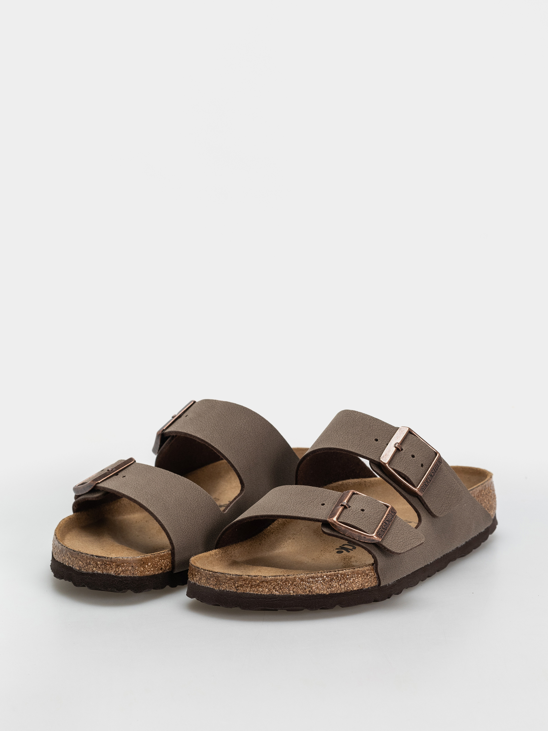 Шльопанці Birkenstock Arizona Birkibuc Regular (mocca)