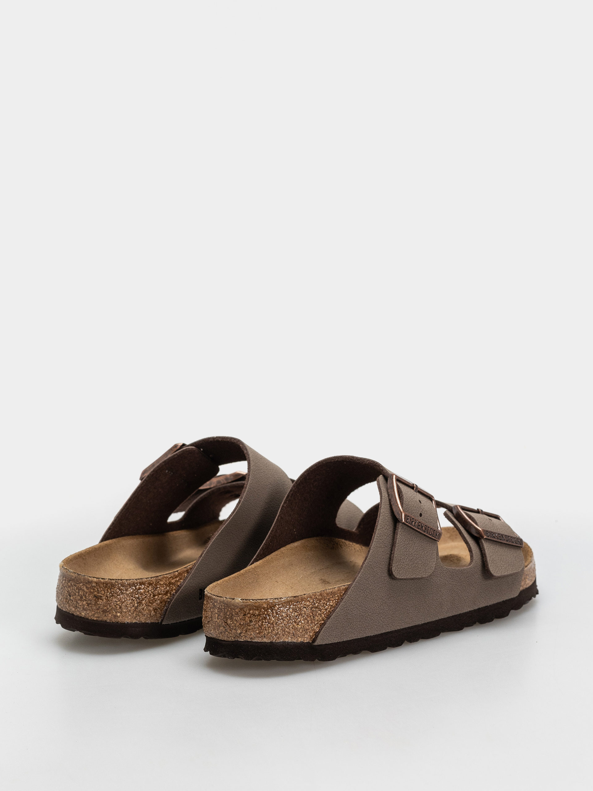Шльопанці Birkenstock Arizona Birkibuc Regular (mocca)