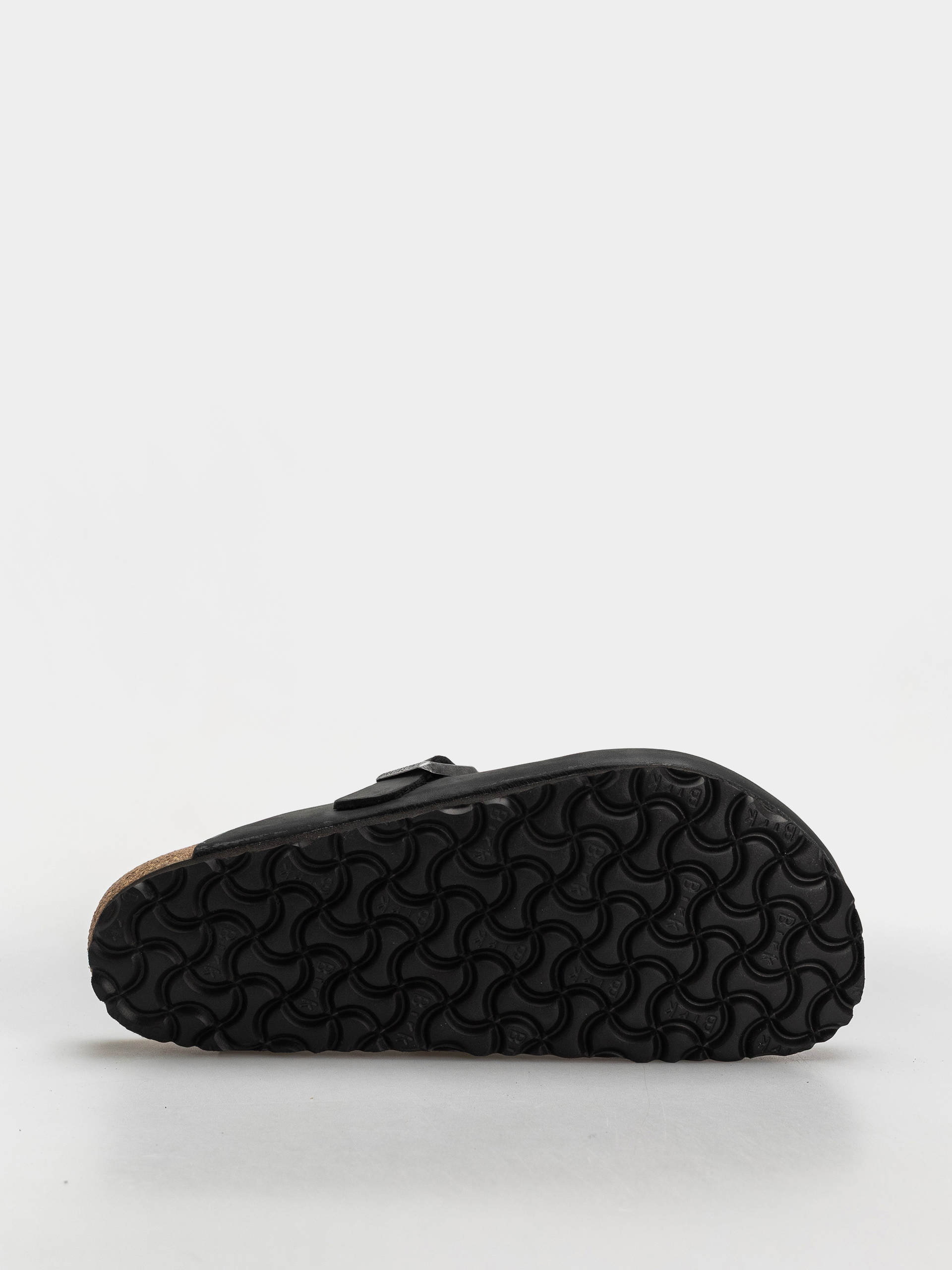 Шльопанці Birkenstock Boston Oiled Leather Regular (black)