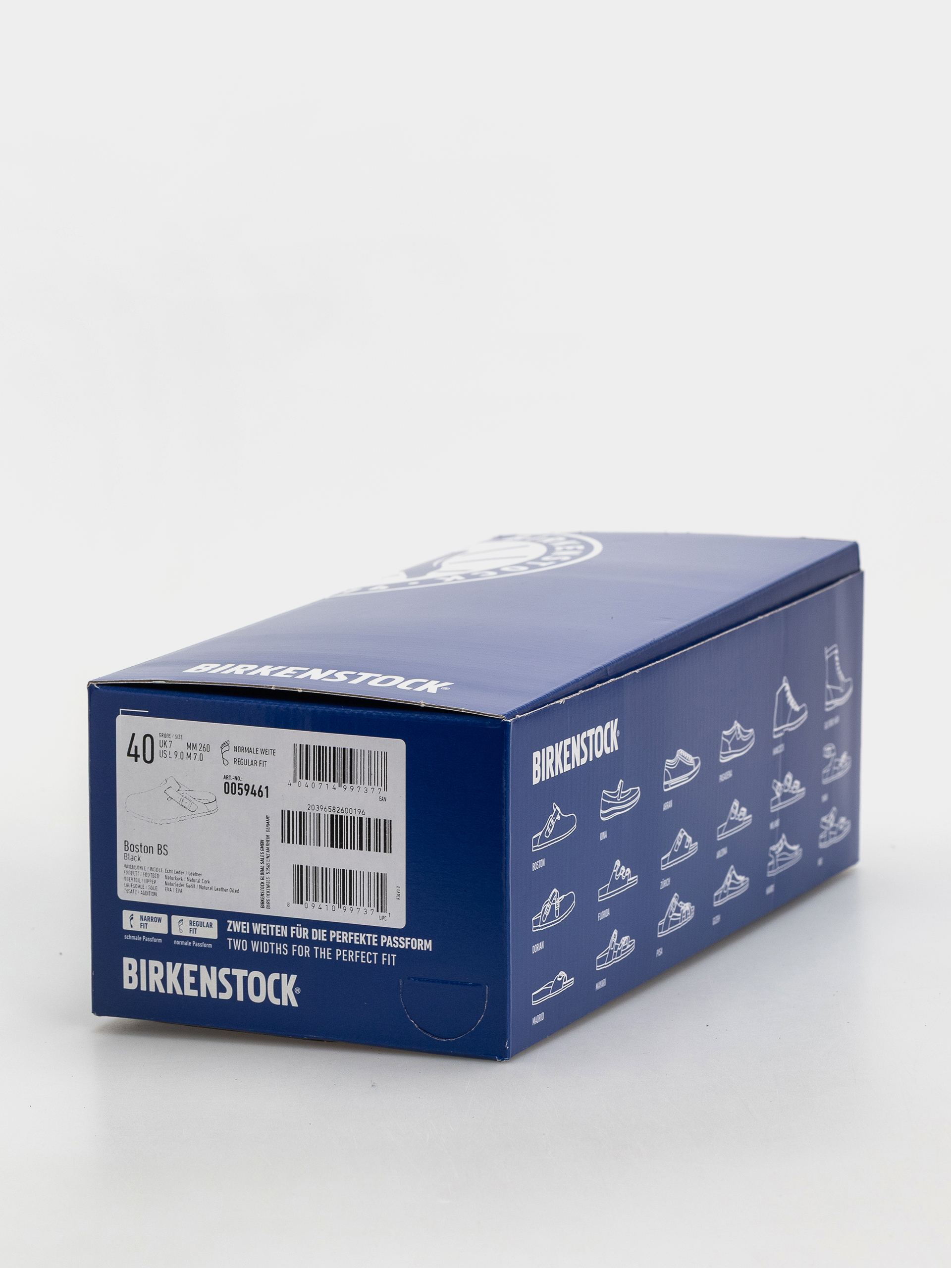 Шльопанці Birkenstock Boston Oiled Leather Regular (black)