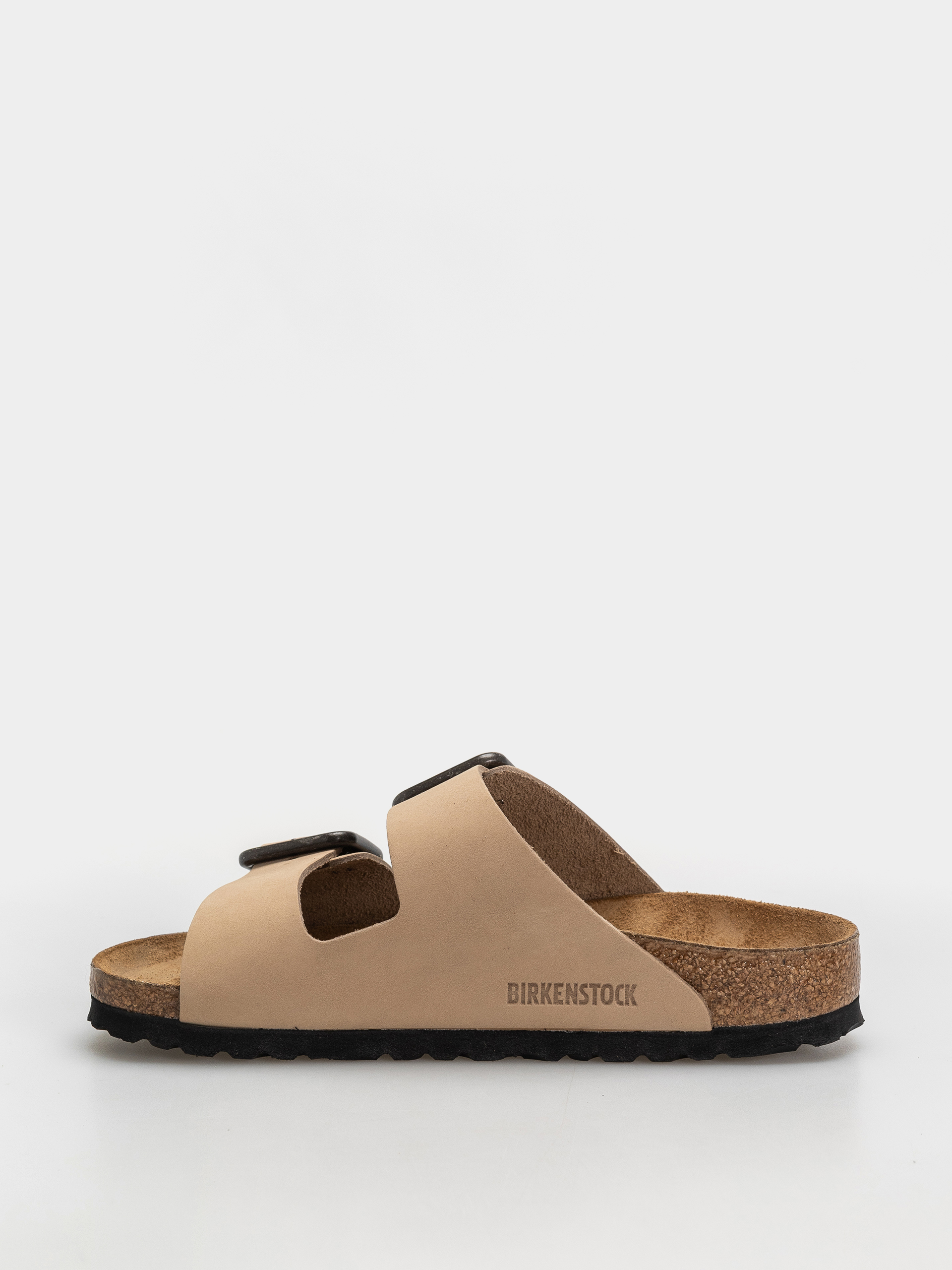Шльопанці Birkenstock Arizona Wire Buckle Nubuck Leather Narrow (sandcastle)