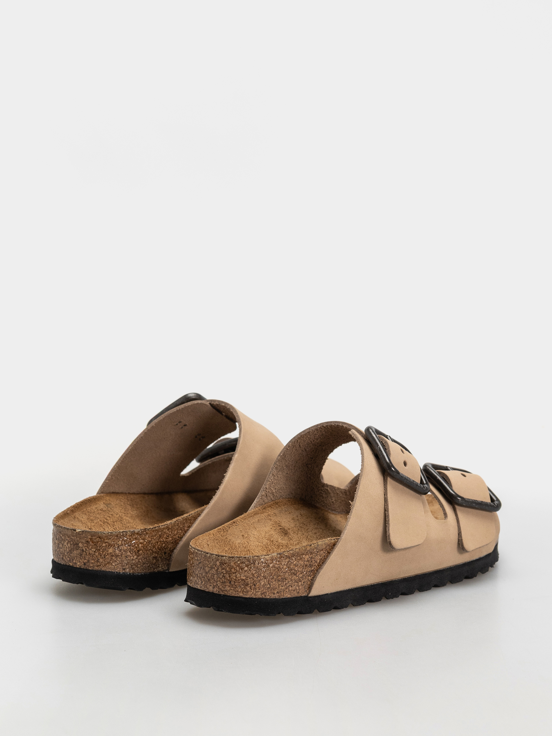 Шльопанці Birkenstock Arizona Wire Buckle Nubuck Leather Narrow (sandcastle)