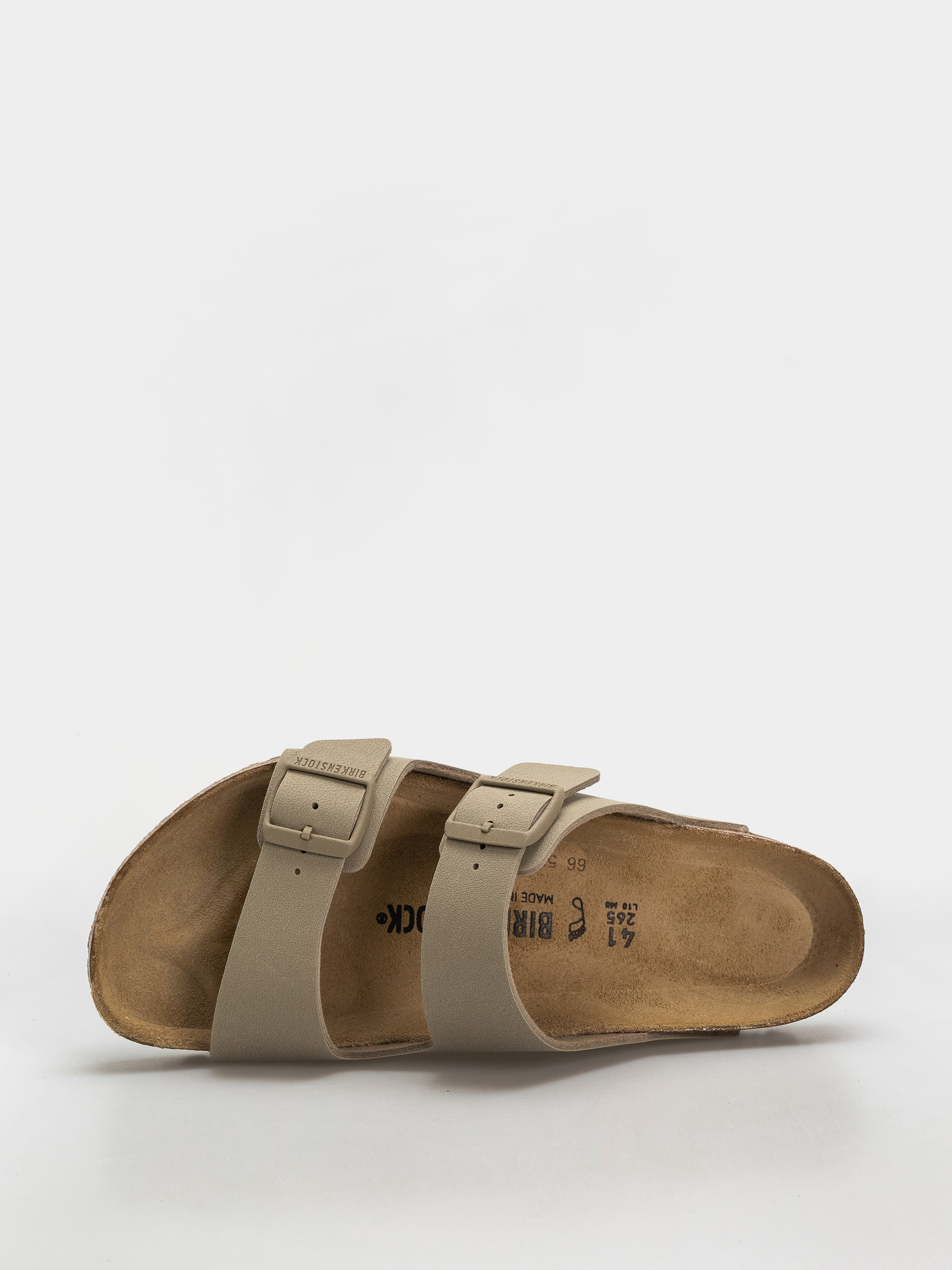Шльопанці Birkenstock Arizona Birko Flor Regular (faded khaki)