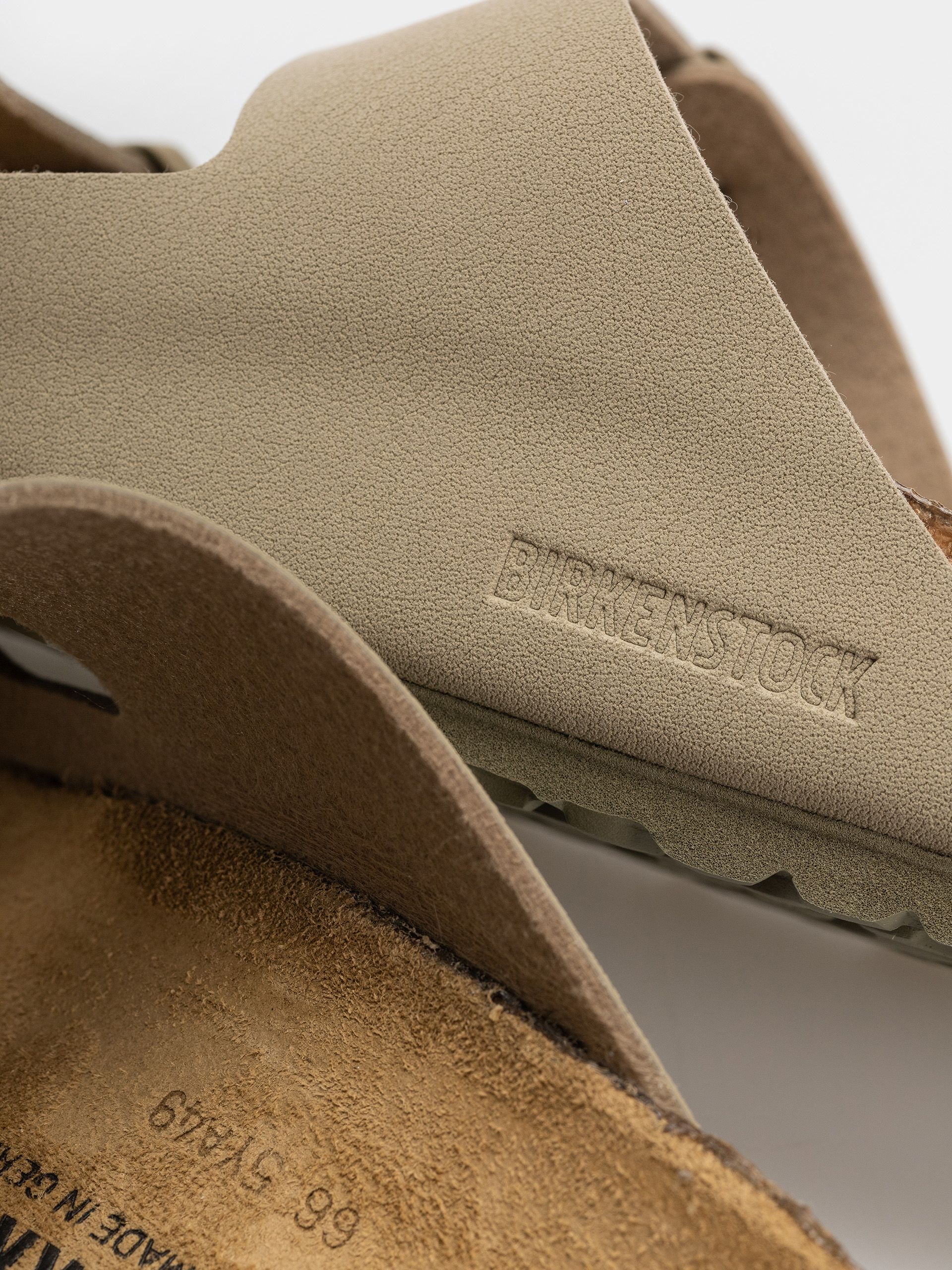 Шльопанці Birkenstock Arizona Birko Flor Regular (faded khaki)