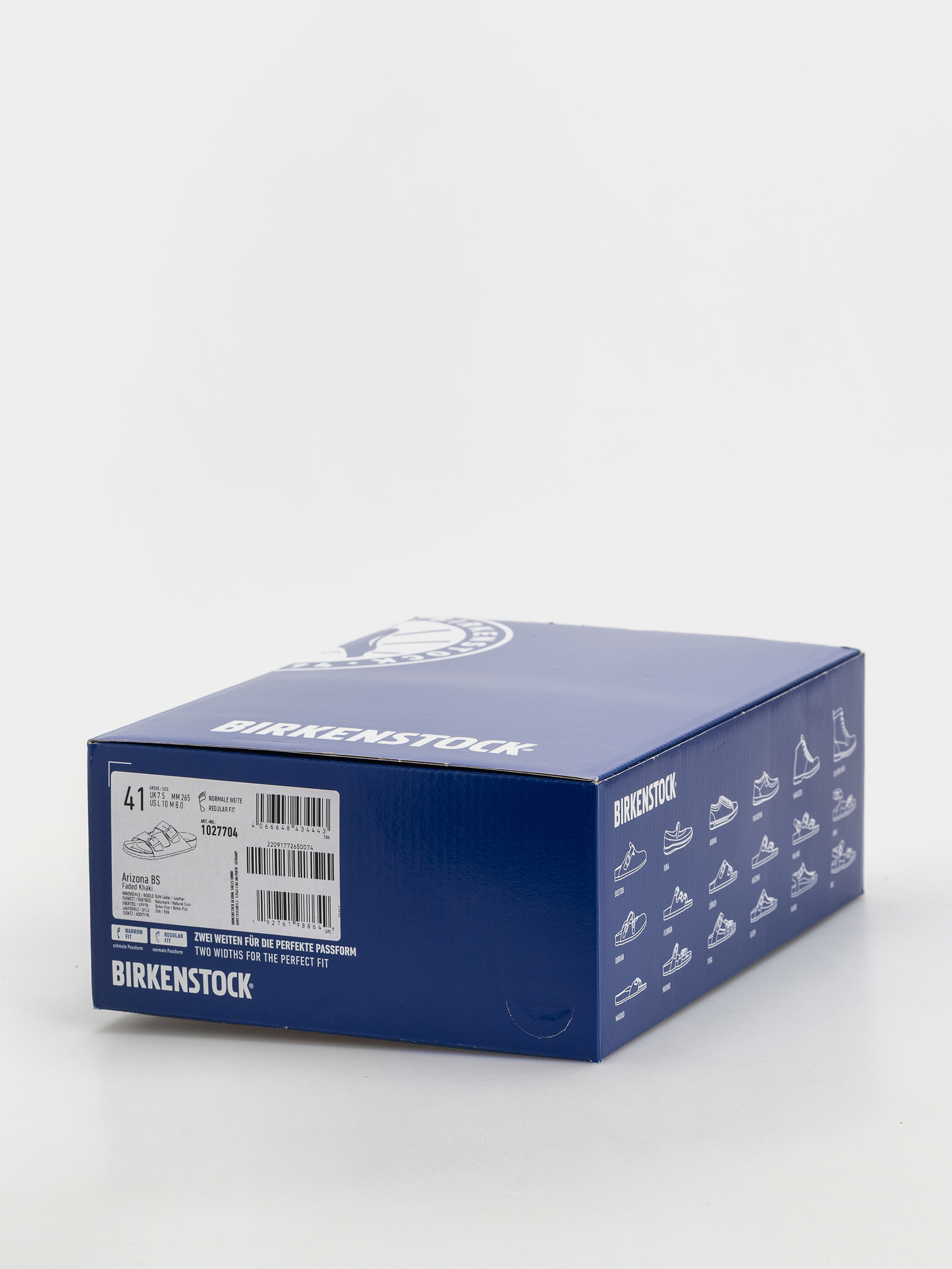 Шльопанці Birkenstock Arizona Birko Flor Regular (faded khaki)