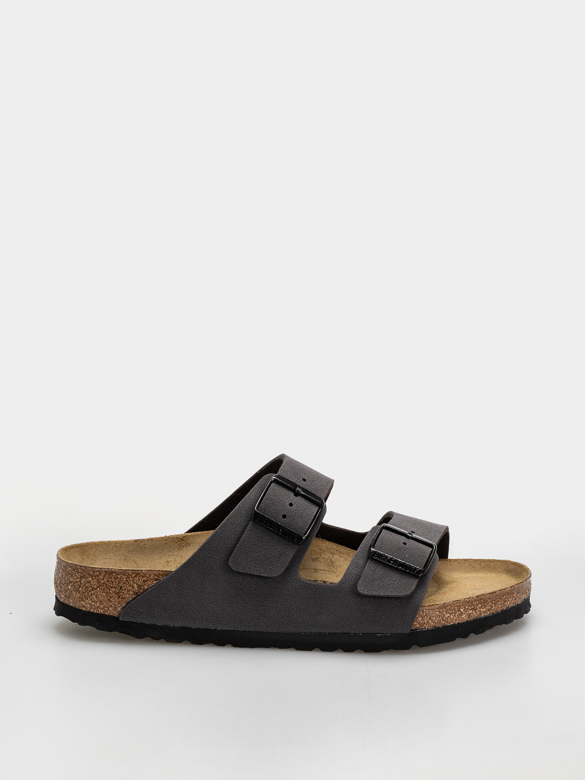Шльопанці Birkenstock Arizona Birkibuc Regular (velvet gray/black)