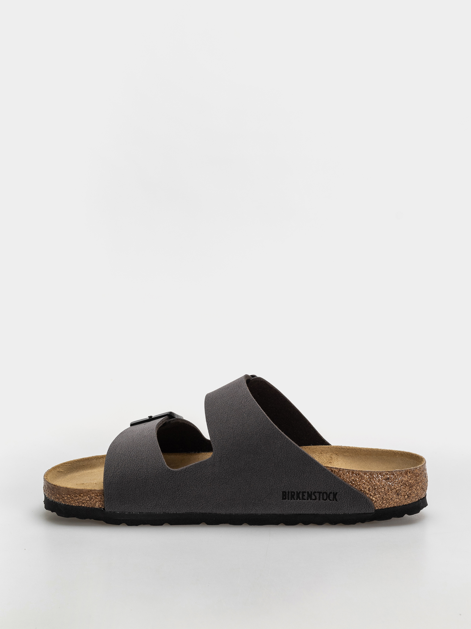 Шльопанці Birkenstock Arizona Birkibuc Regular (velvet gray/black)