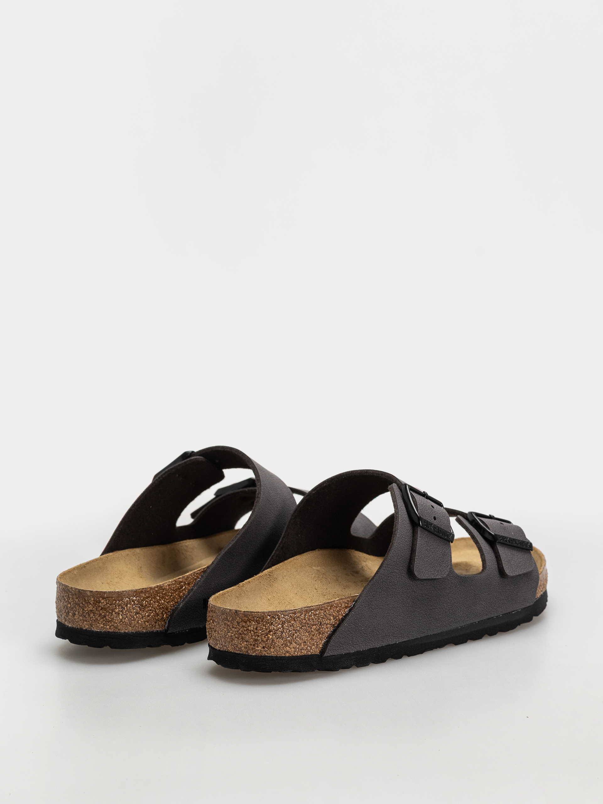 Шльопанці Birkenstock Arizona Birkibuc Regular (velvet gray/black)