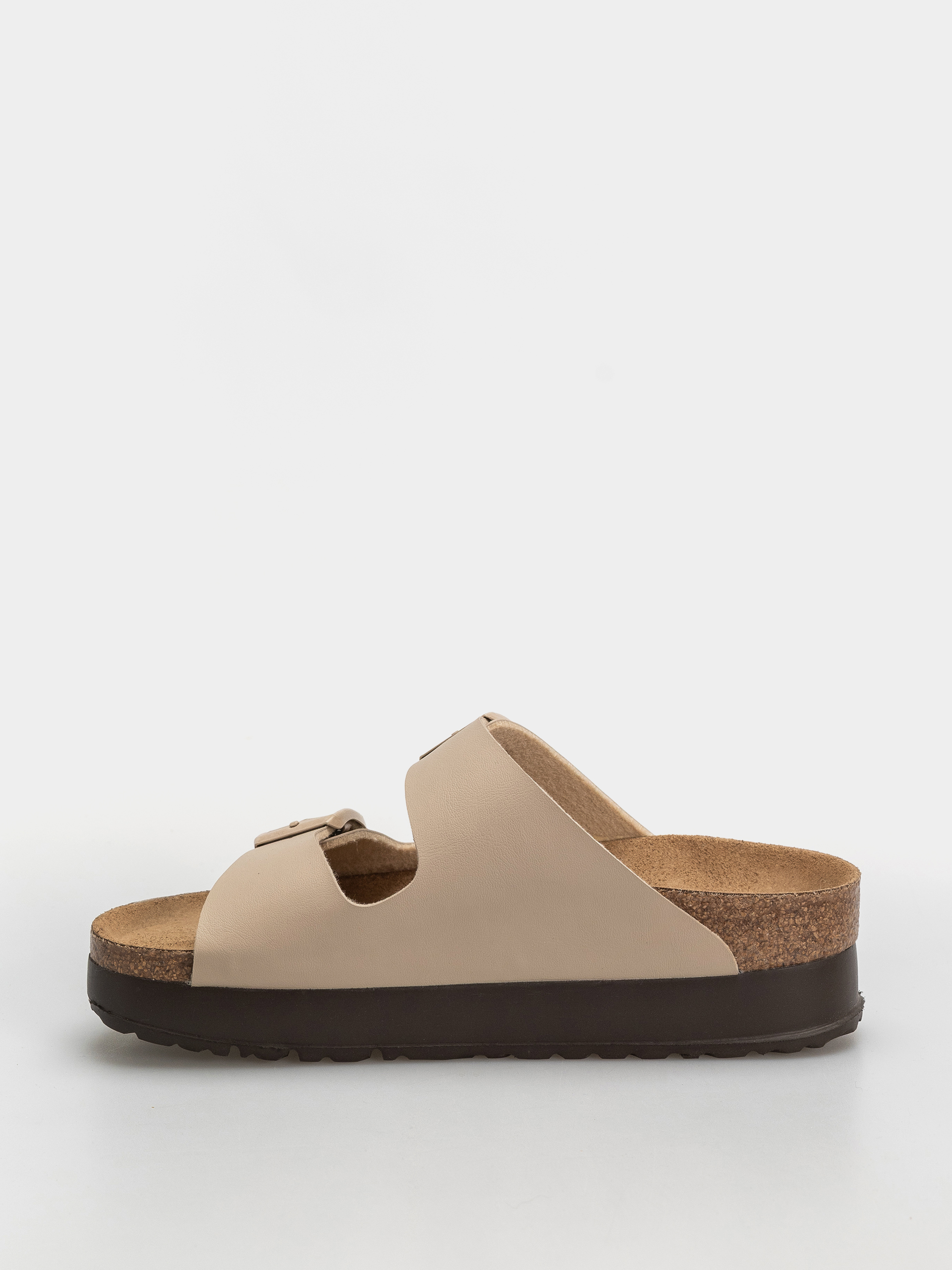 Шльопанці Birkenstock Arizona Flex Platform Birko Flor Narrow Wmn (sandcastle)