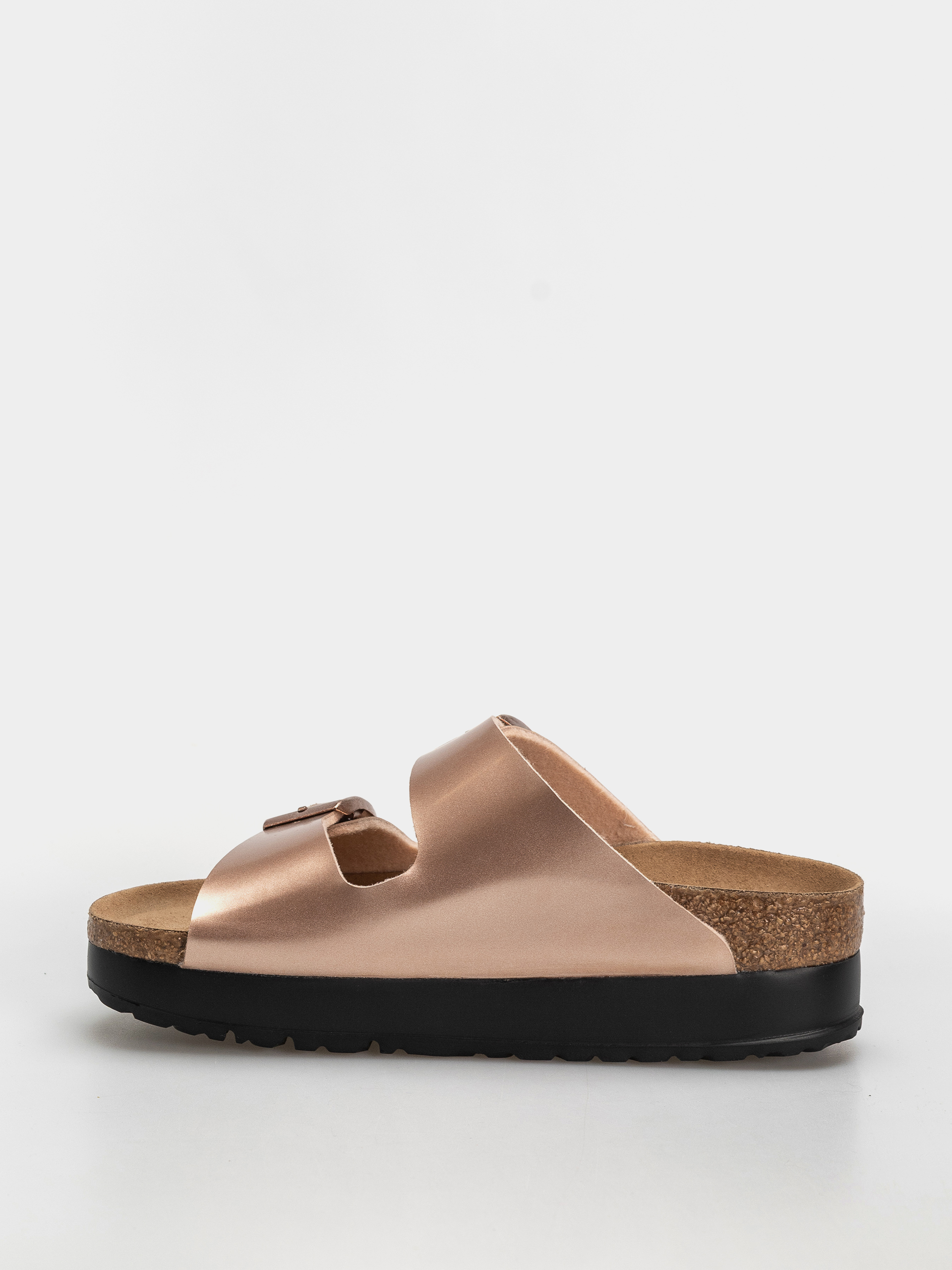 Шльопанці Birkenstock Arizona Flex Platform Birko Flor Narrow Wmn (electric metallic copper)