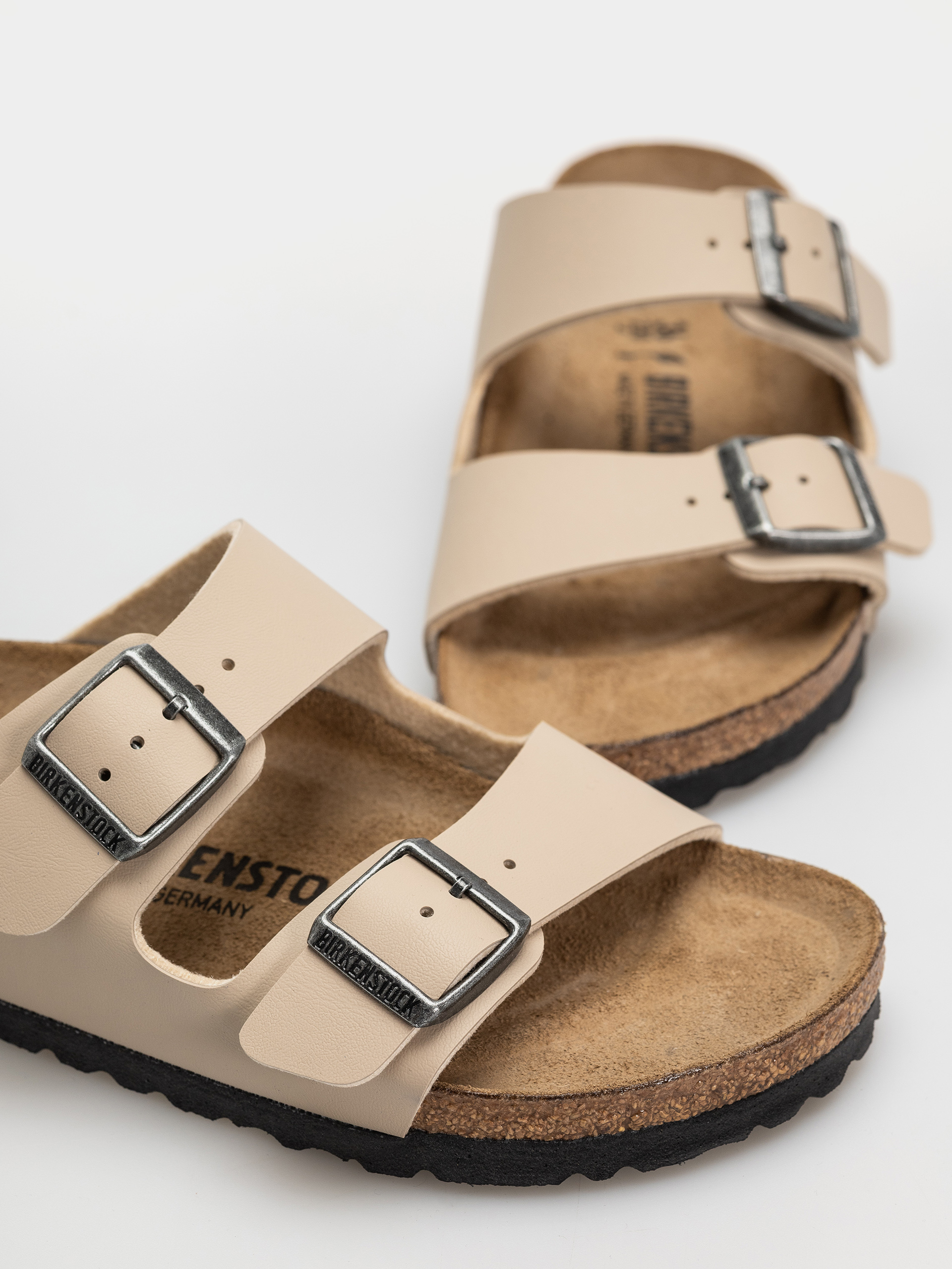Шльопанці Birkenstock Arizona Birko Flor Narrow (sandcastle)