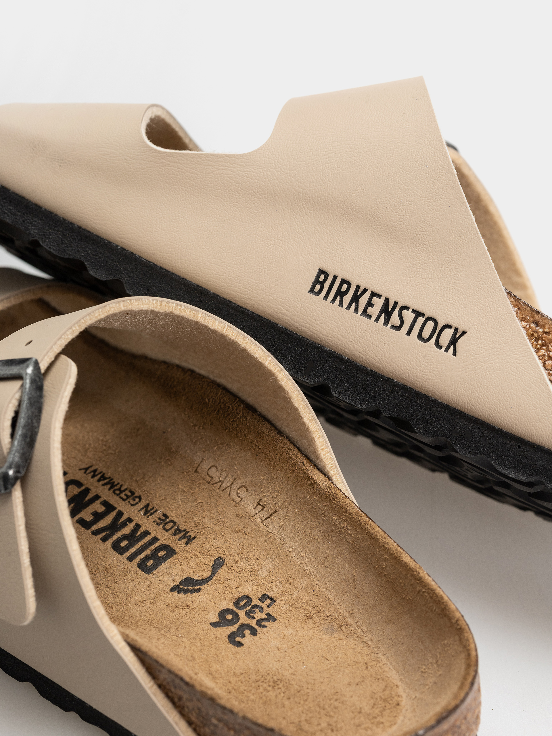 Шльопанці Birkenstock Arizona Birko Flor Narrow (sandcastle)