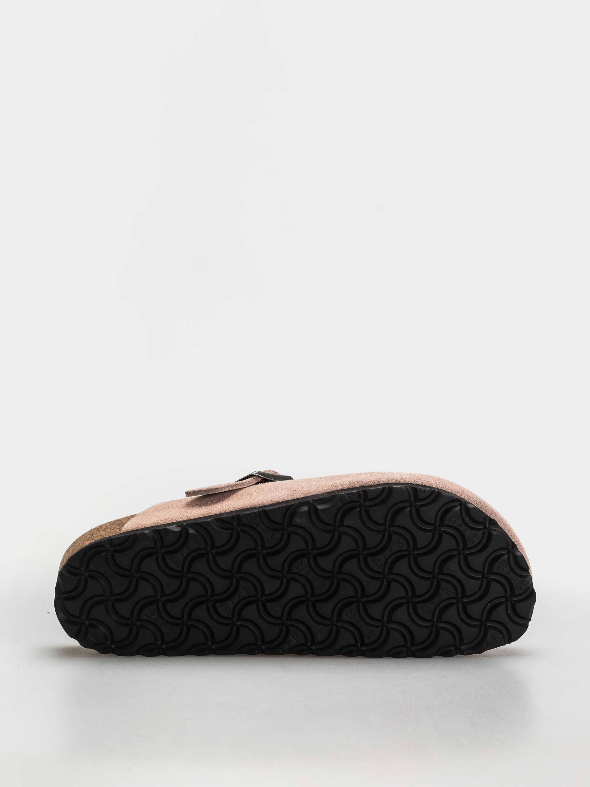 Шльопанці Birkenstock Boston Suede Leather Narrow (pink clay)