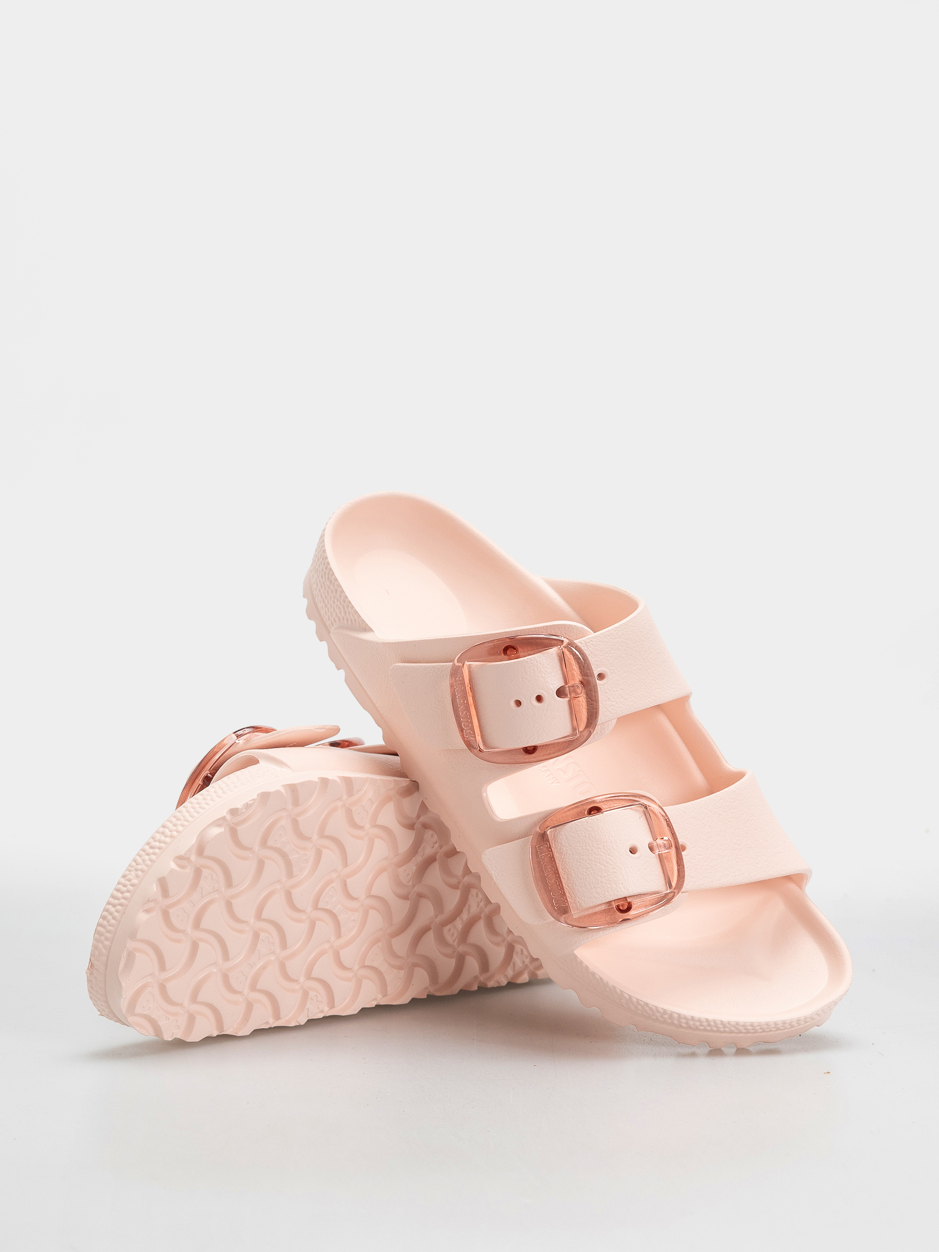 Шльопанці Birkenstock Arizona Big Buckle EVA Narrow Wmn (light rose)