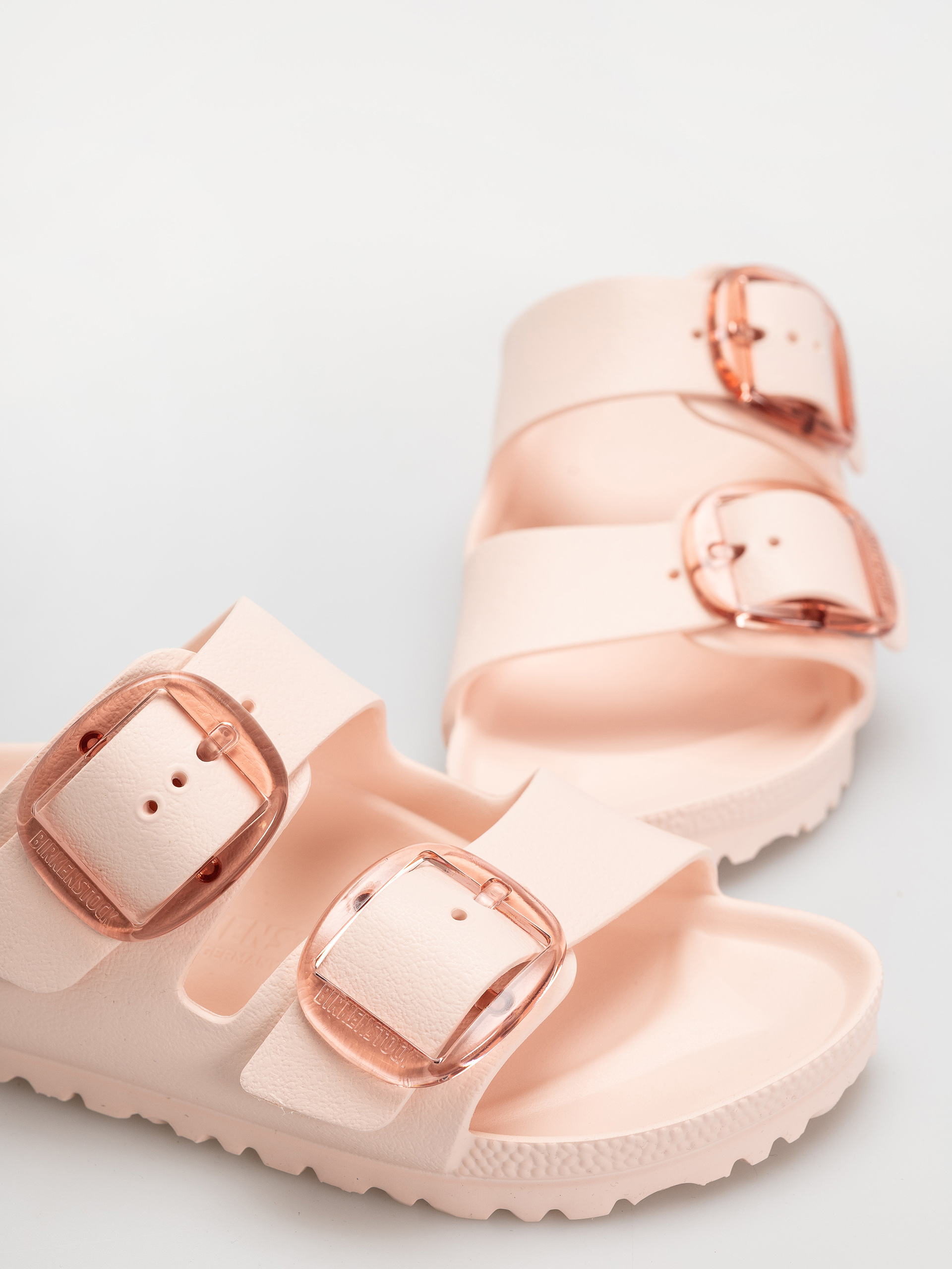 Шльопанці Birkenstock Arizona Big Buckle EVA Narrow Wmn (light rose)